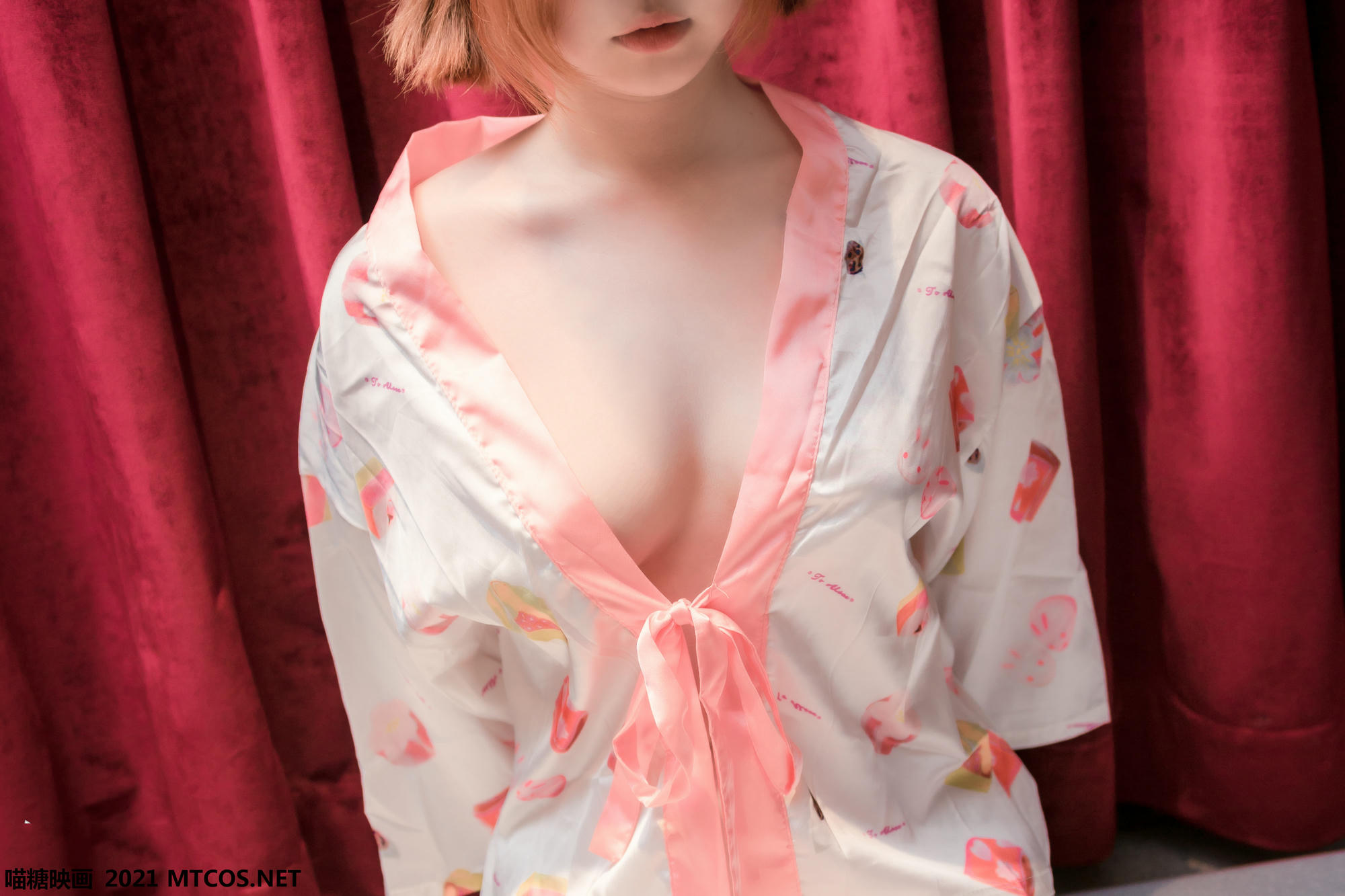 [喵糖映画]VOL.455 桃子的浴衣[32P／257MB]_第1集