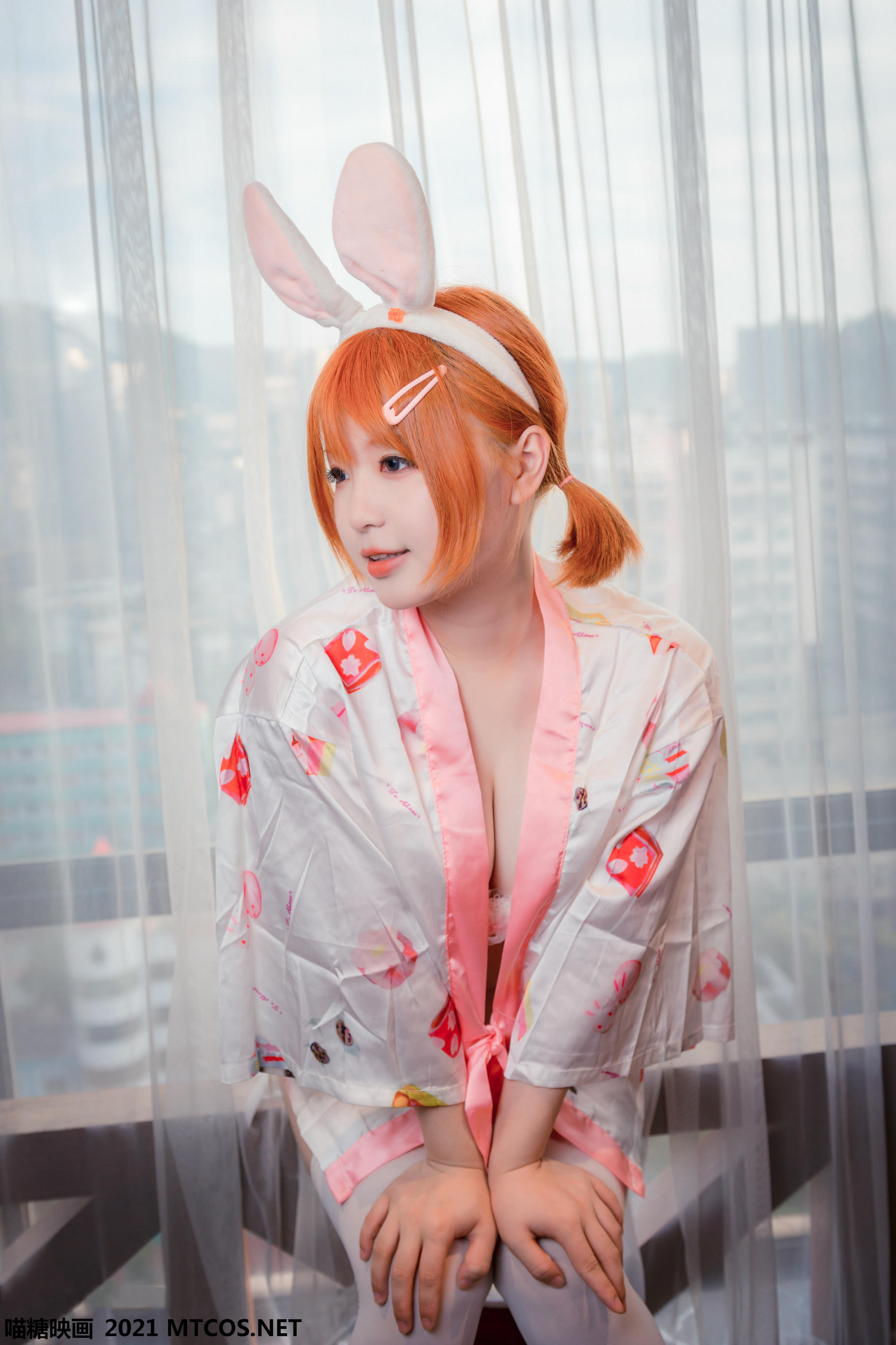 [喵糖映画]VOL.455 桃子的浴衣[32P／257MB]_第2集