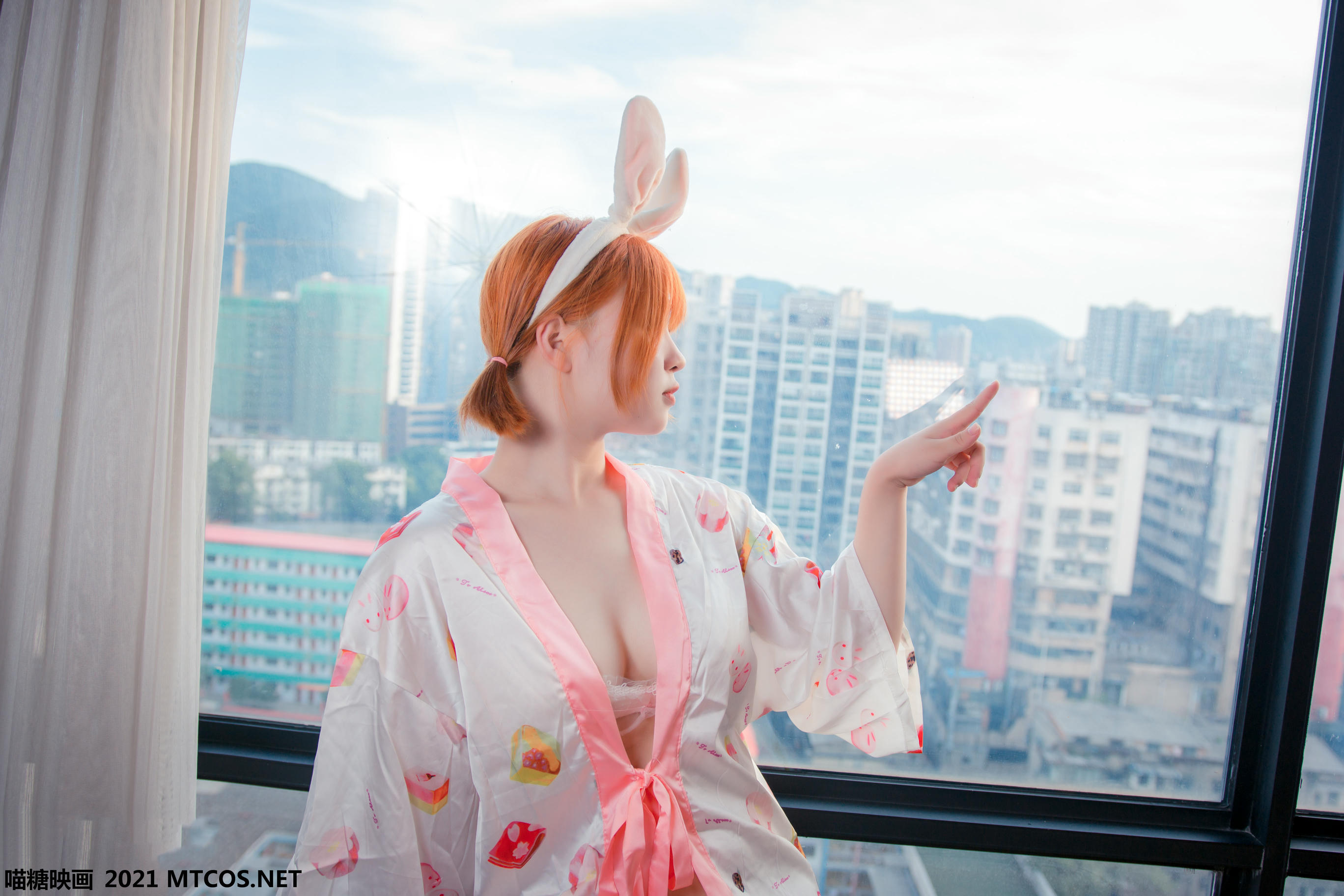 [喵糖映画]VOL.455 桃子的浴衣[32P／257MB]_第2集