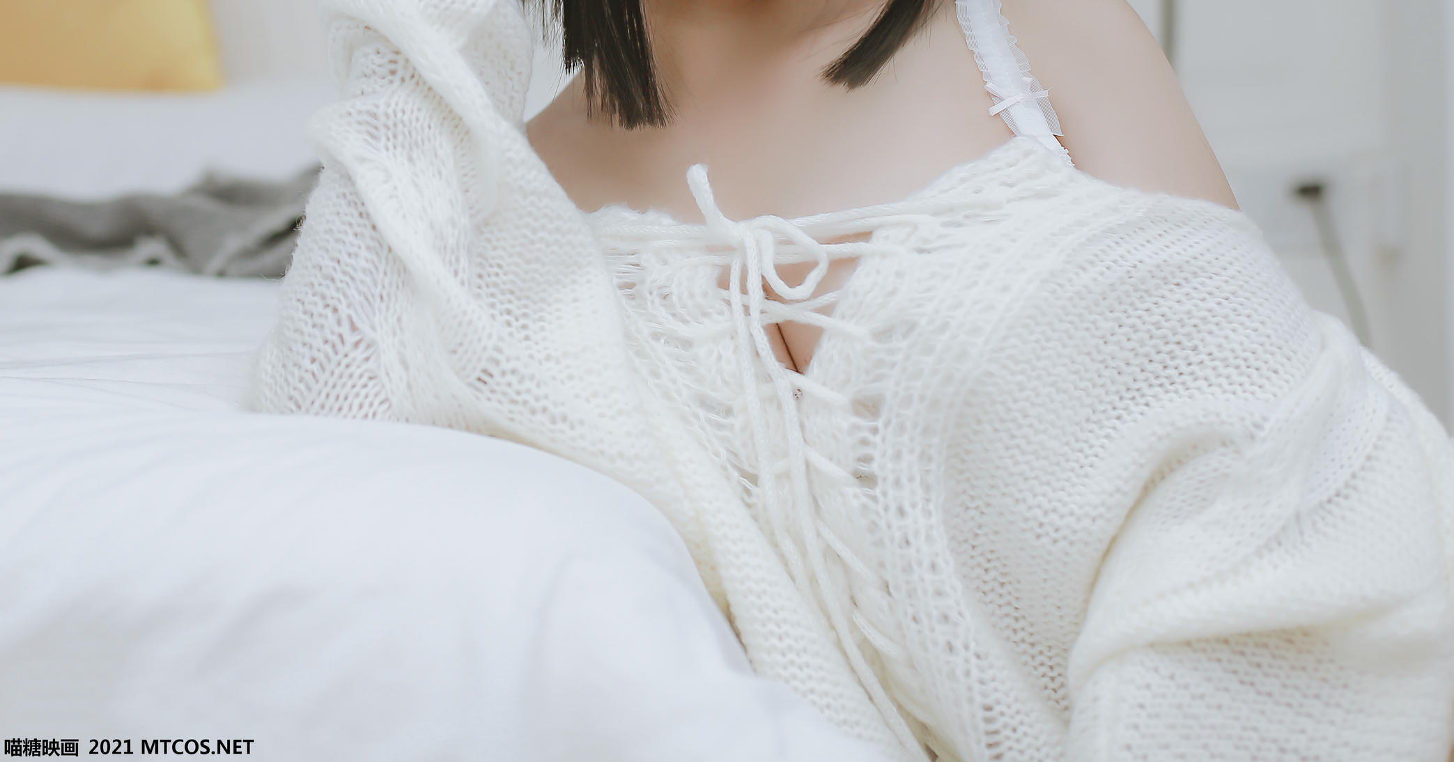 [喵糖映画]VOL.457 妹妹的白色毛衣[20P／207MB]_第1集