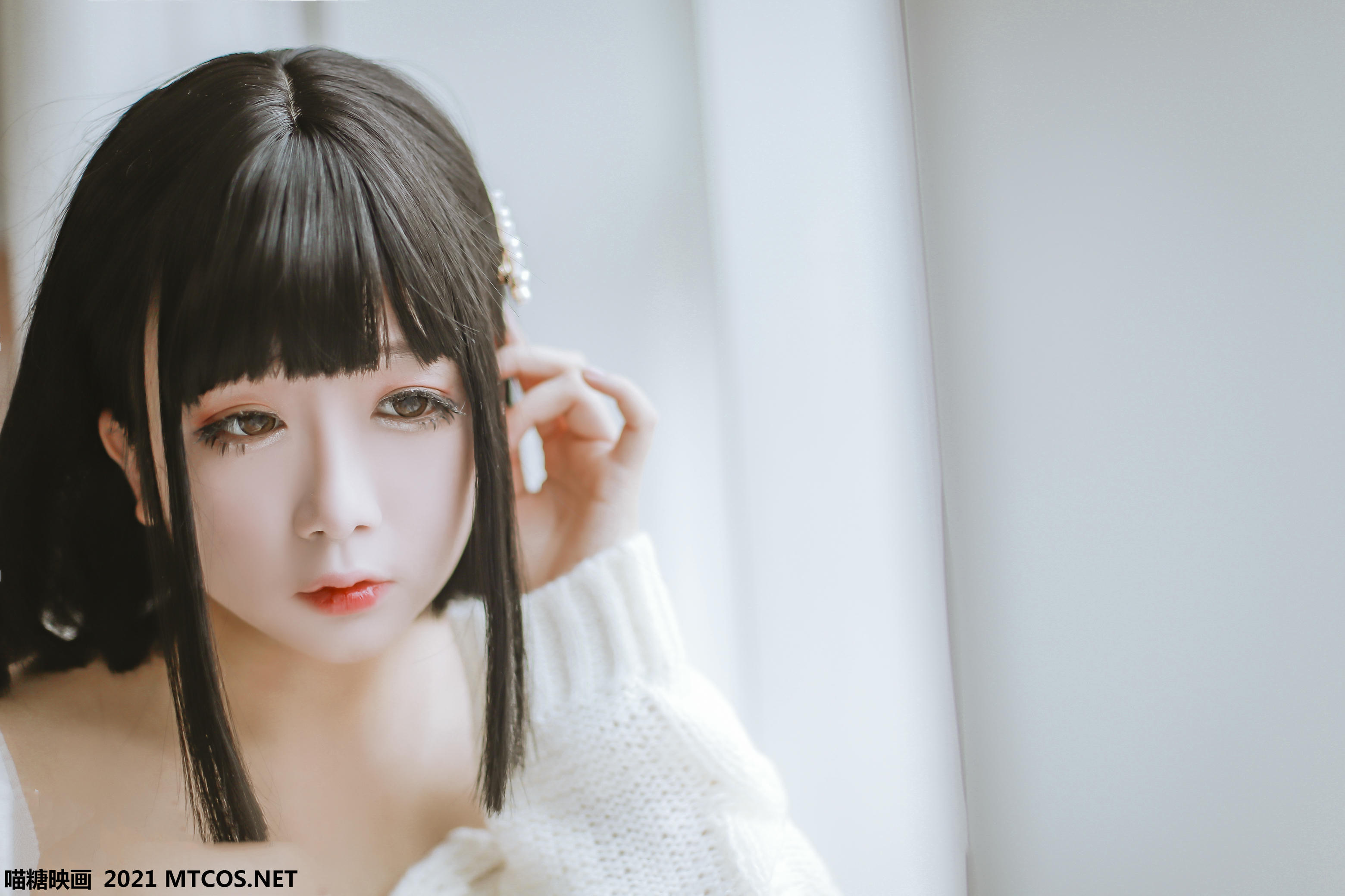 [喵糖映画]VOL.457 妹妹的白色毛衣[20P／207MB]_第1集