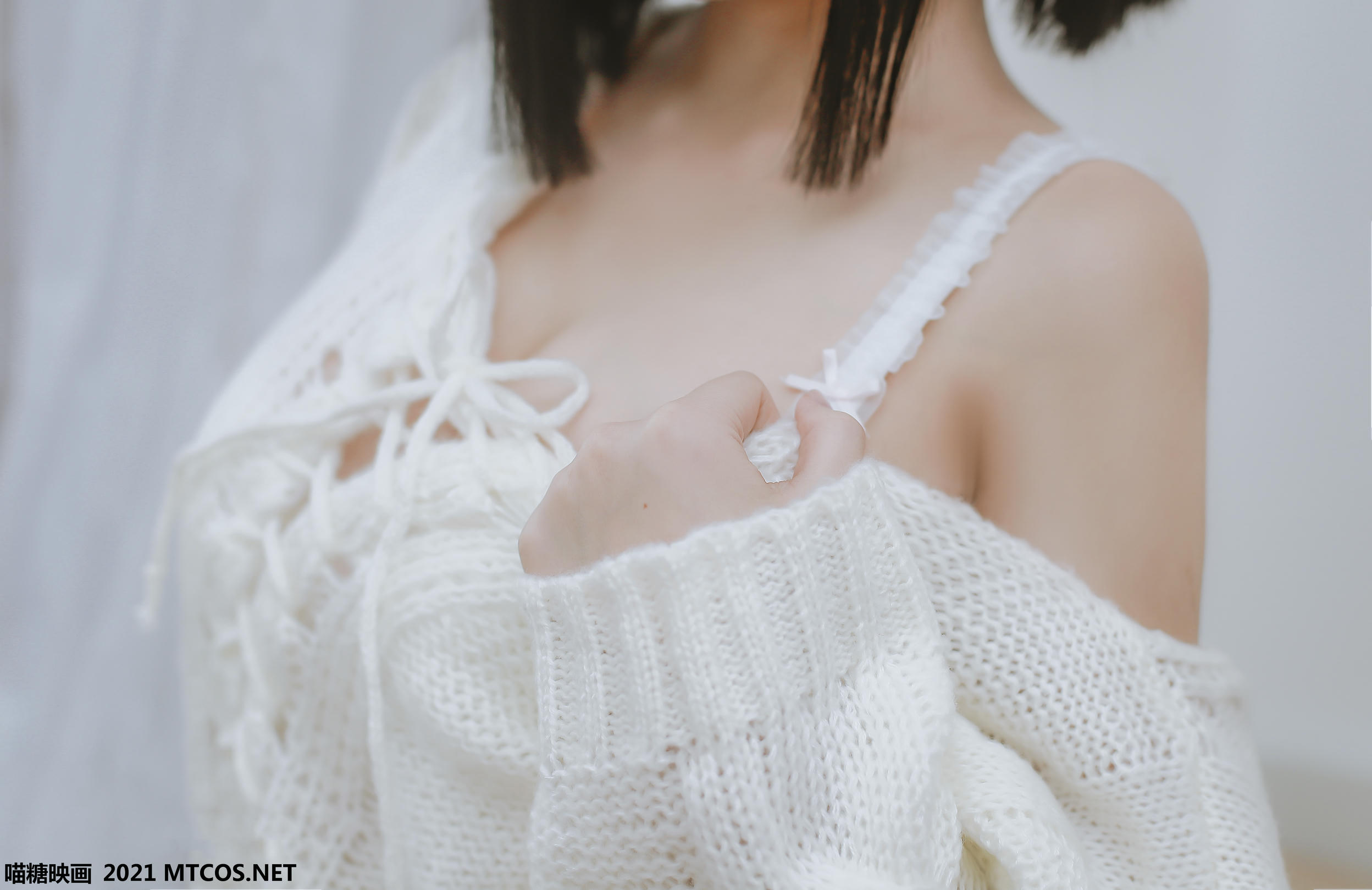 [喵糖映画]VOL.457 妹妹的白色毛衣[20P／207MB]_第1集