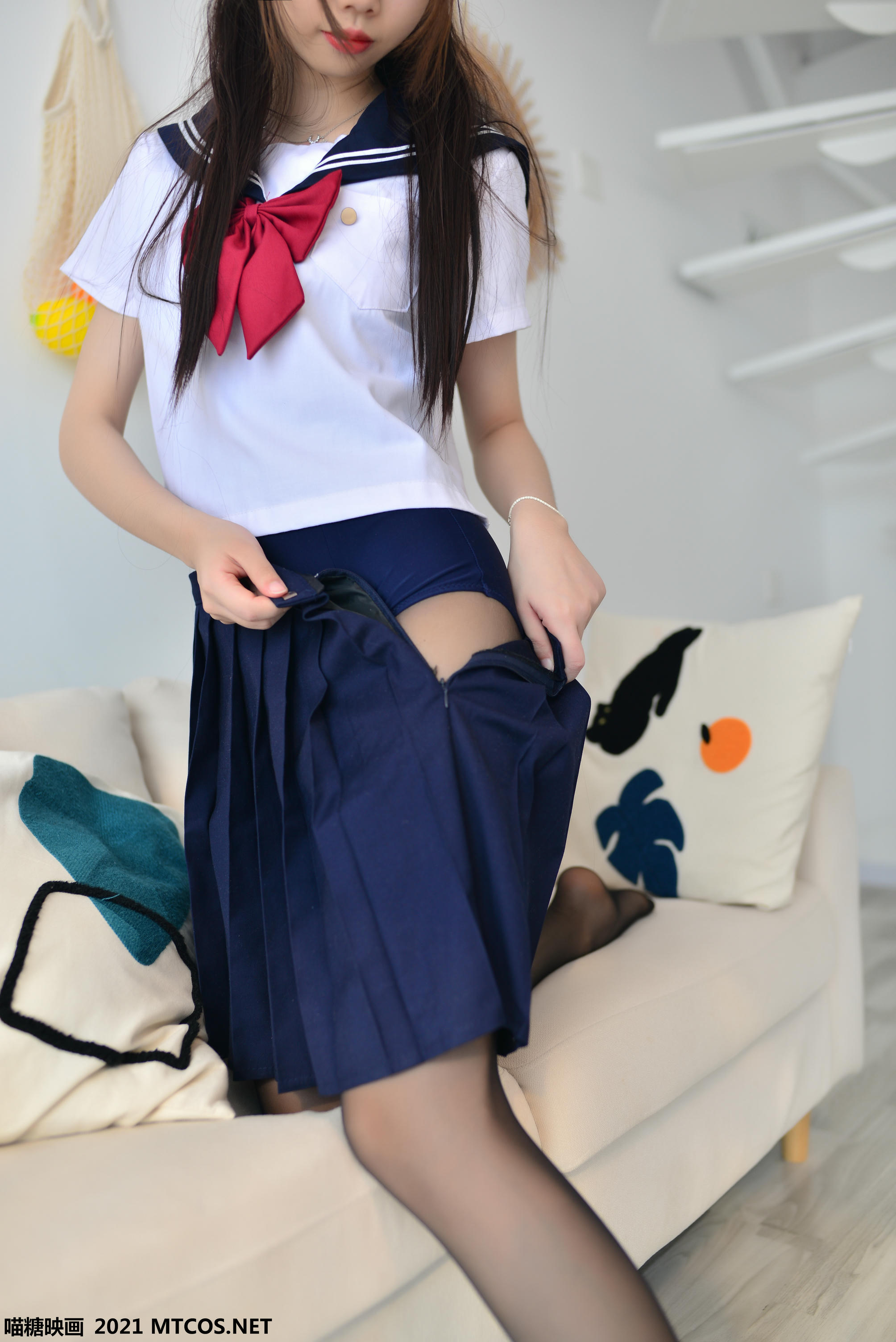 [喵糖映画]VOL.458 JK妹妹[30P／344MB]_第1集