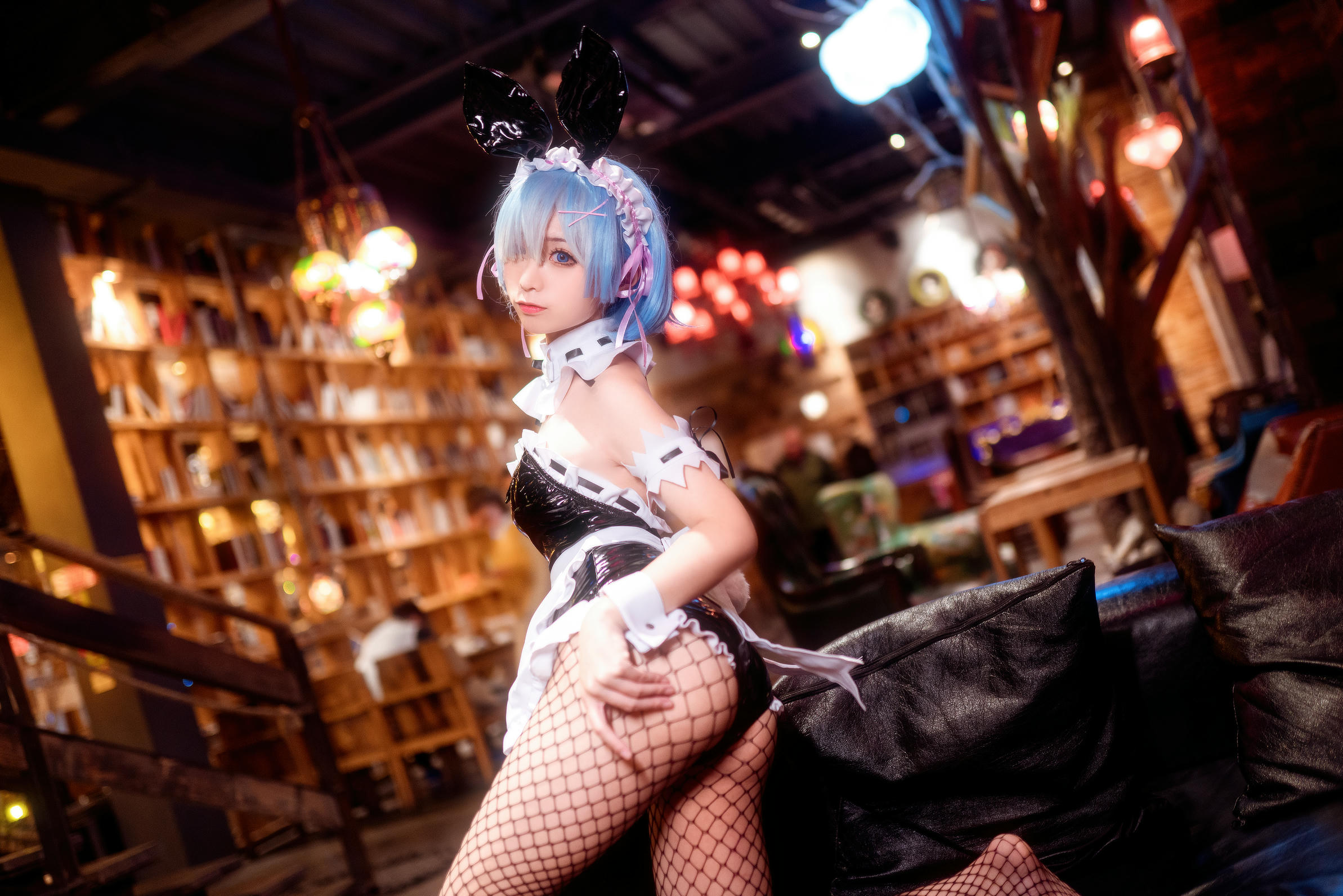 [喵糖映画] SPL.002 雷姆兔女郎 蠢沫沫[41P／781M]_第2集