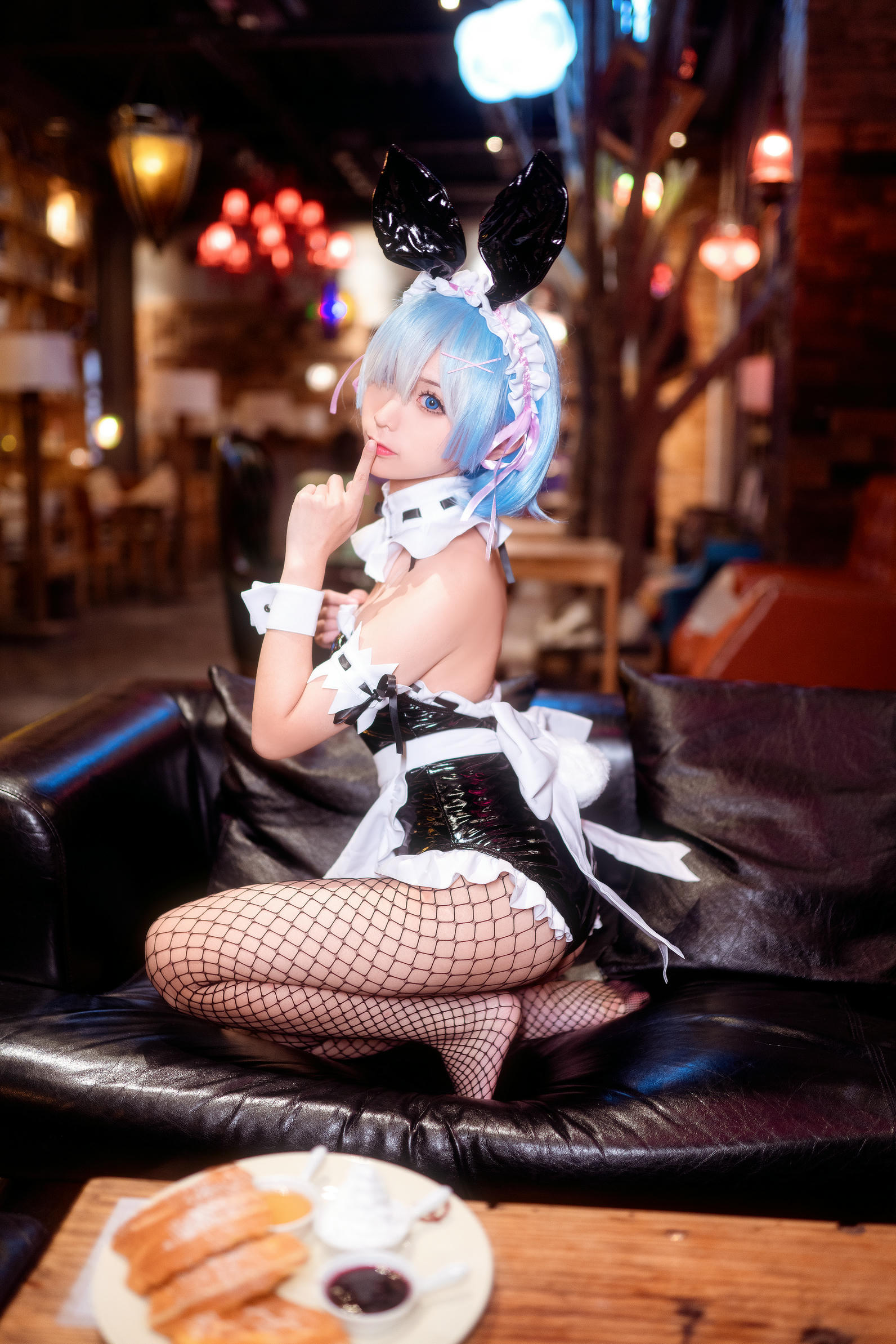 [喵糖映画] SPL.002 雷姆兔女郎 蠢沫沫[41P／781M]_第2集