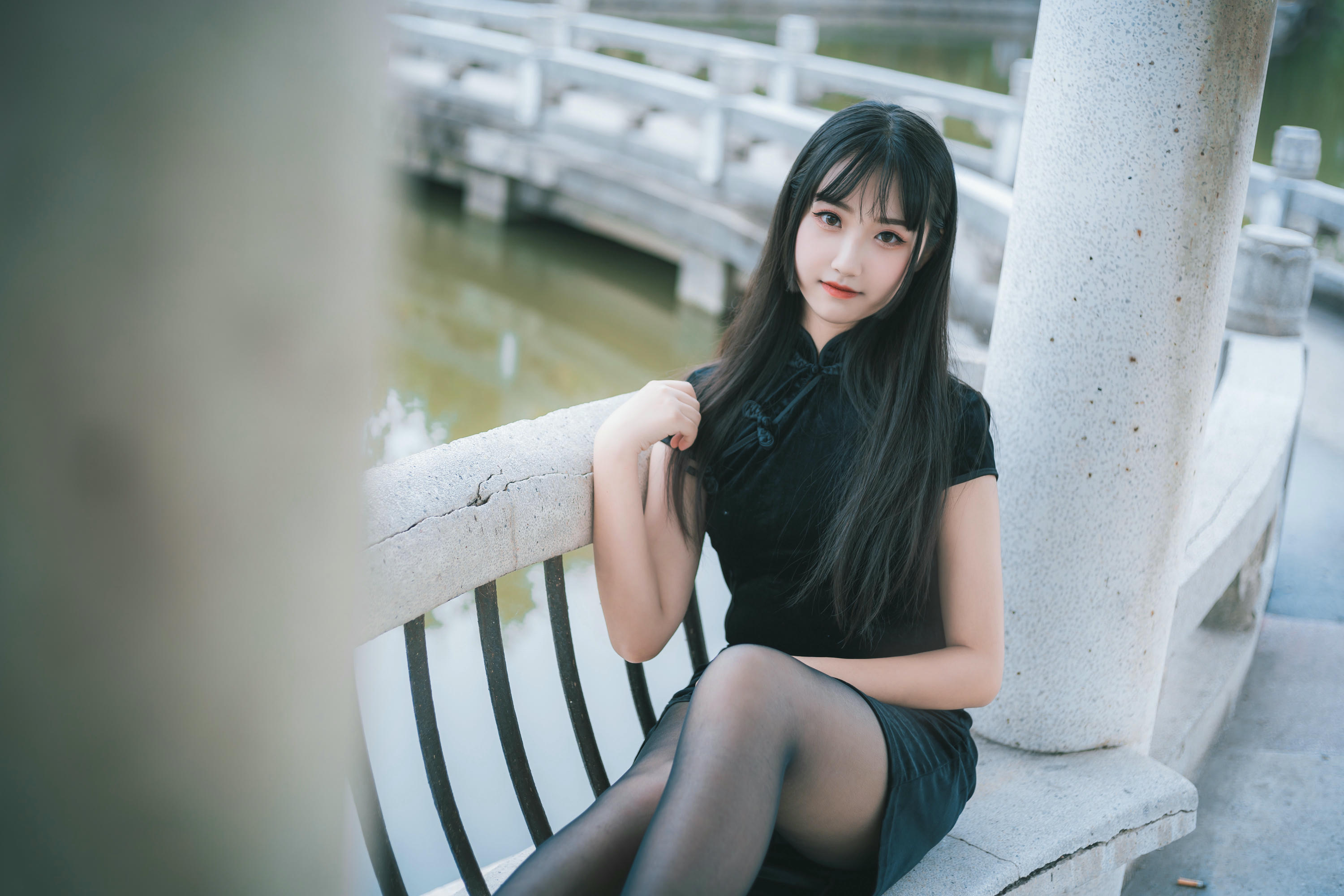 [喵糖映画]VOL.461 旗袍园游[36P／244MB]_第2集