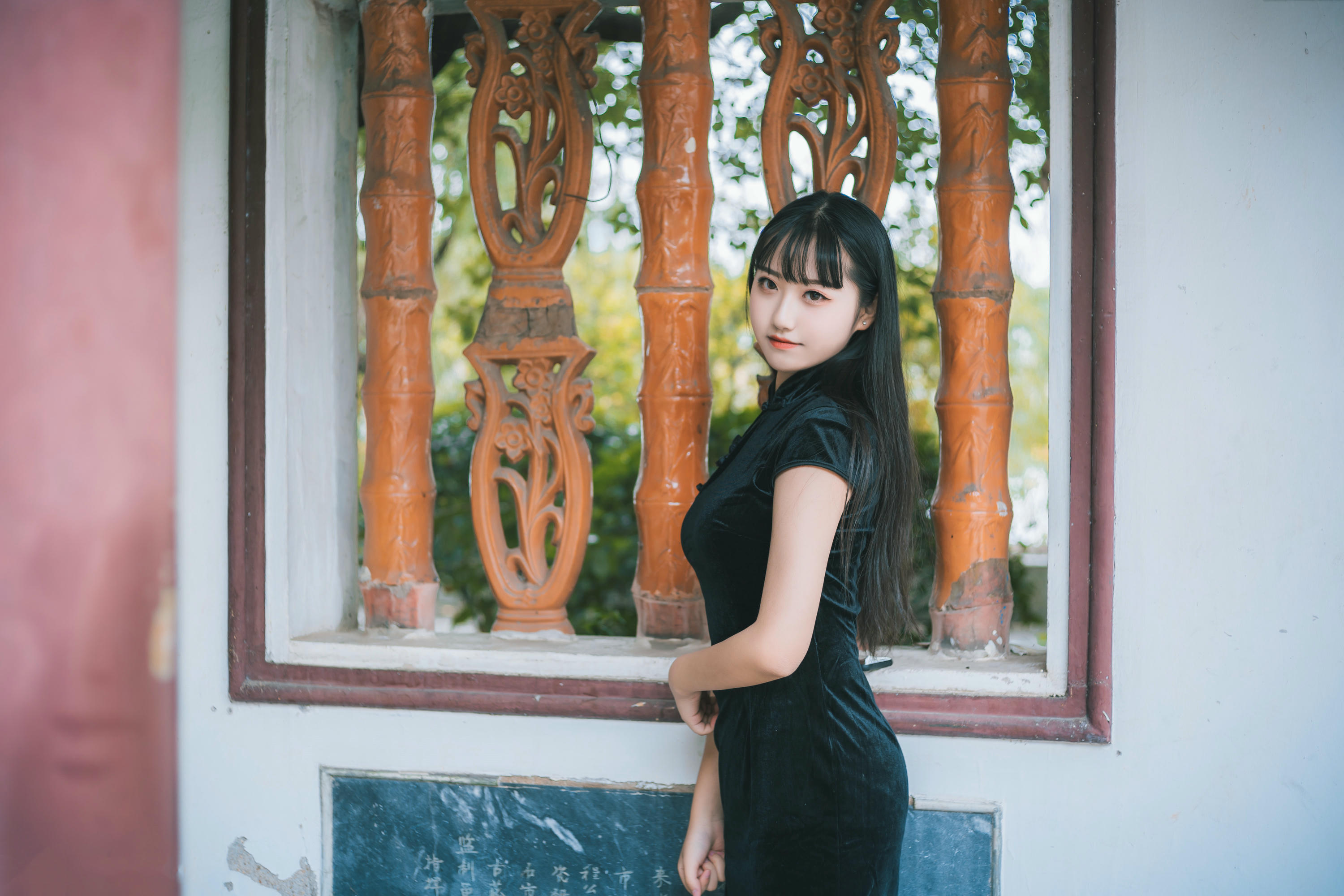 [喵糖映画]VOL.461 旗袍园游[36P／244MB]_第1集