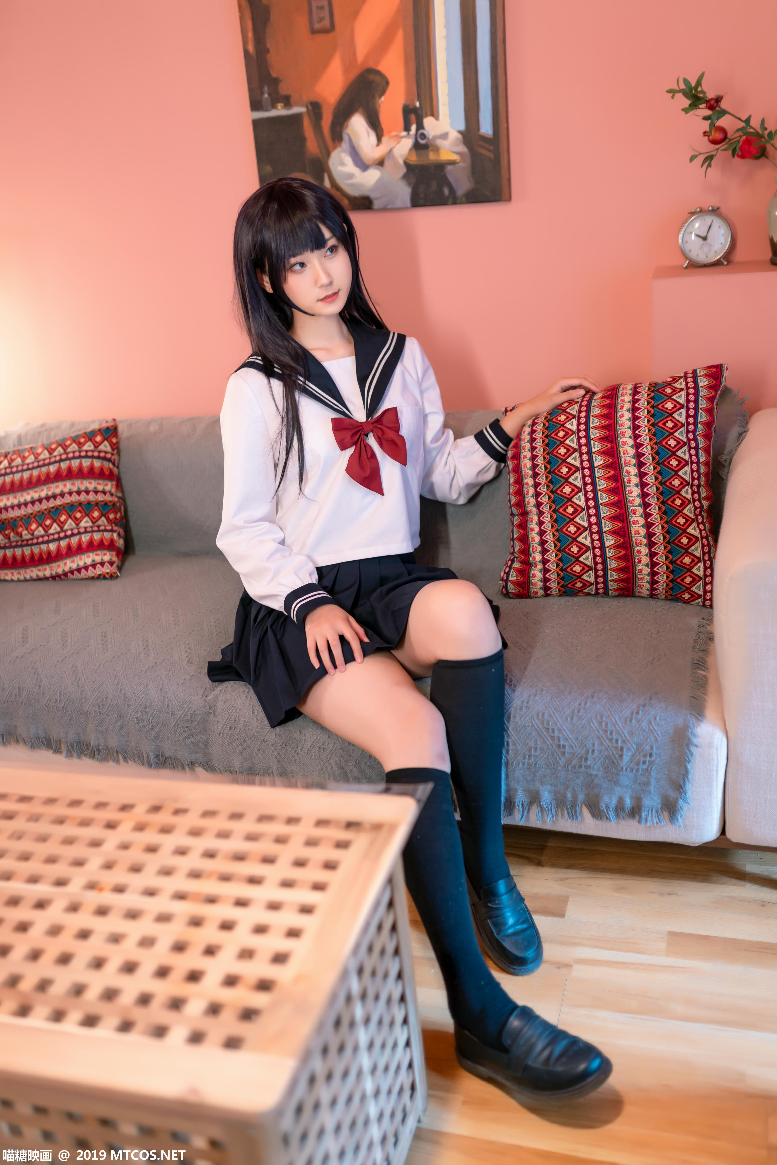 喵糖映画 SPL.010 粉民俗JK[40P／732M]_第1集