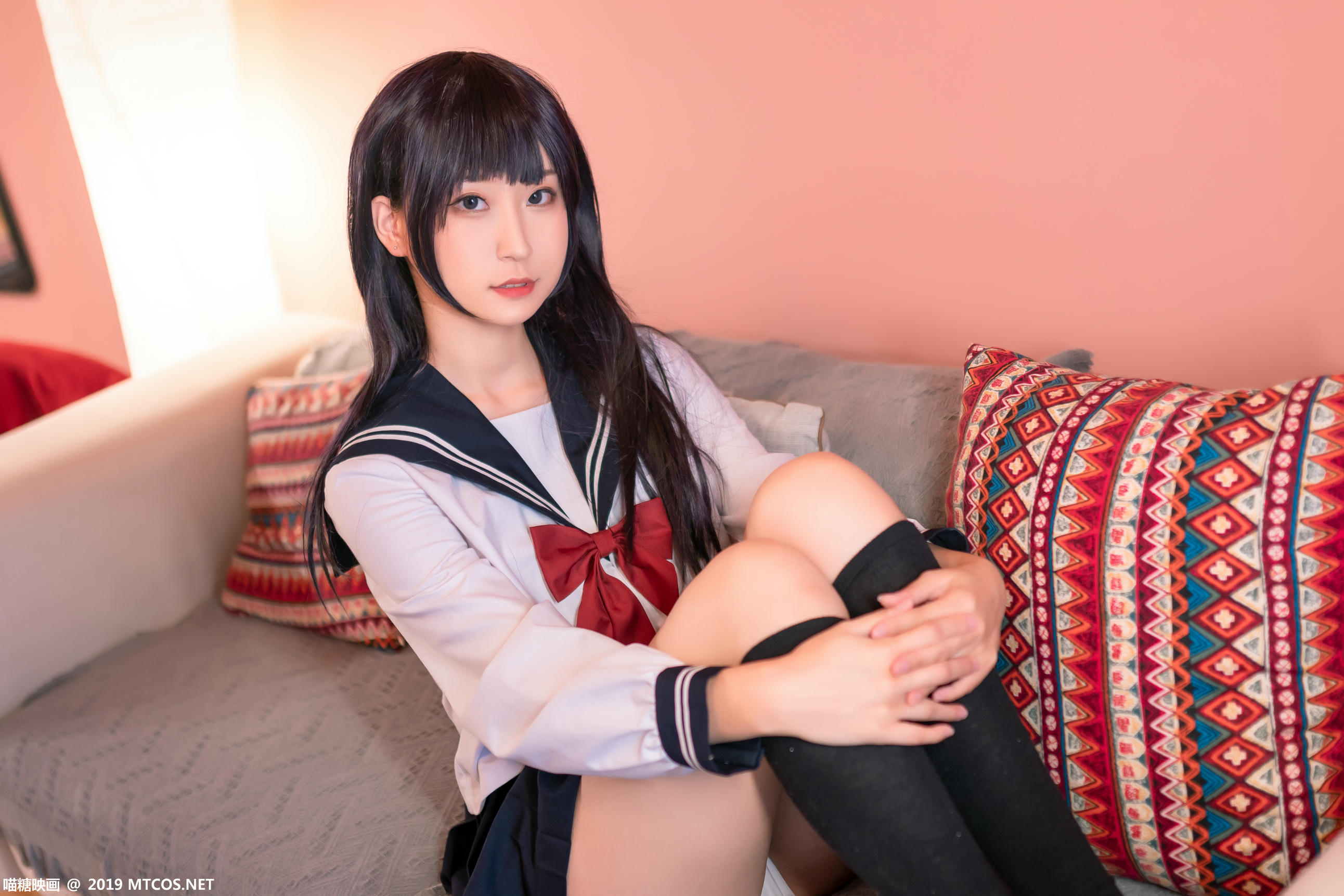 喵糖映画 SPL.010 粉民俗JK[40P／732M]_第1集