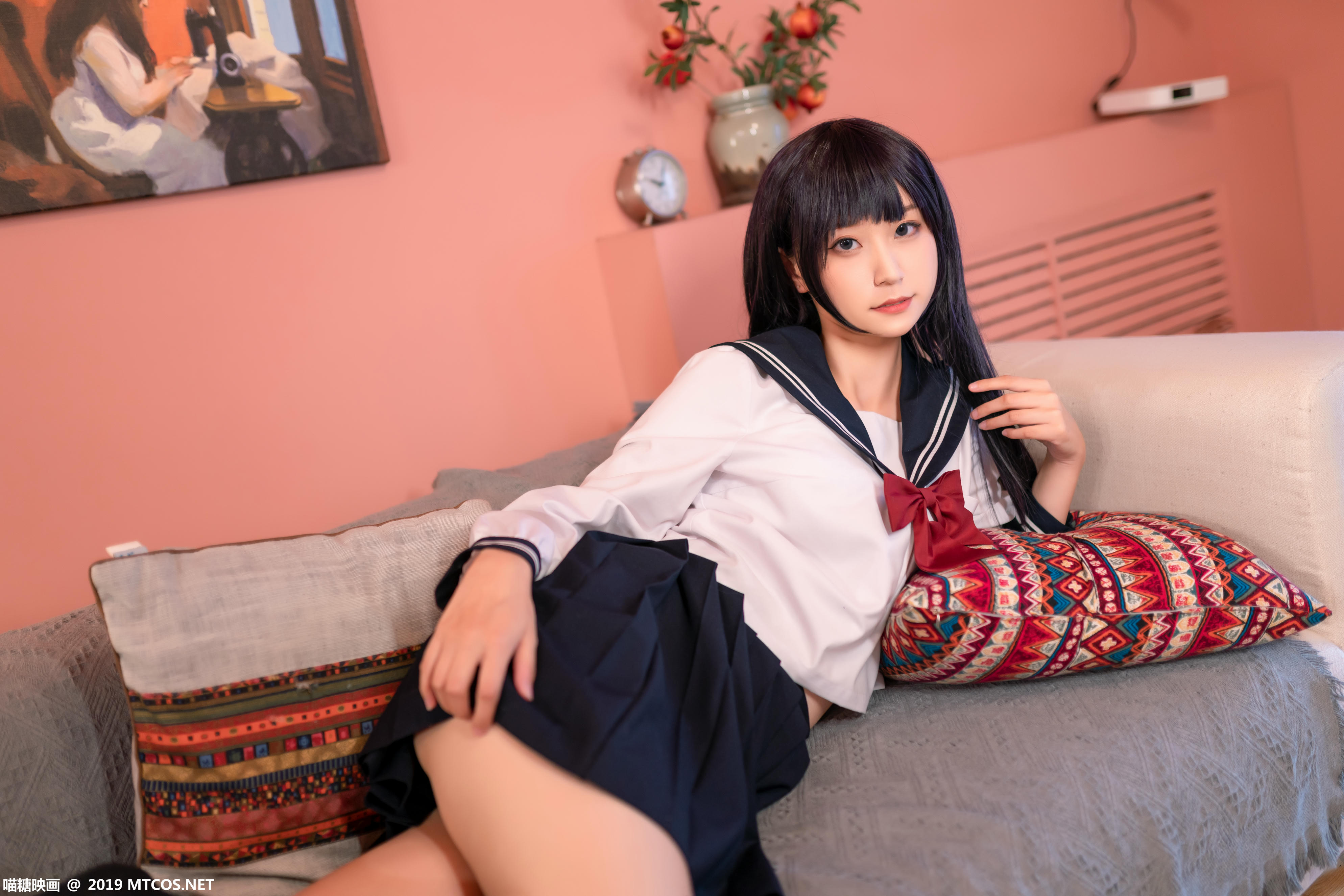 喵糖映画 SPL.010 粉民俗JK[40P／732M]_第1集