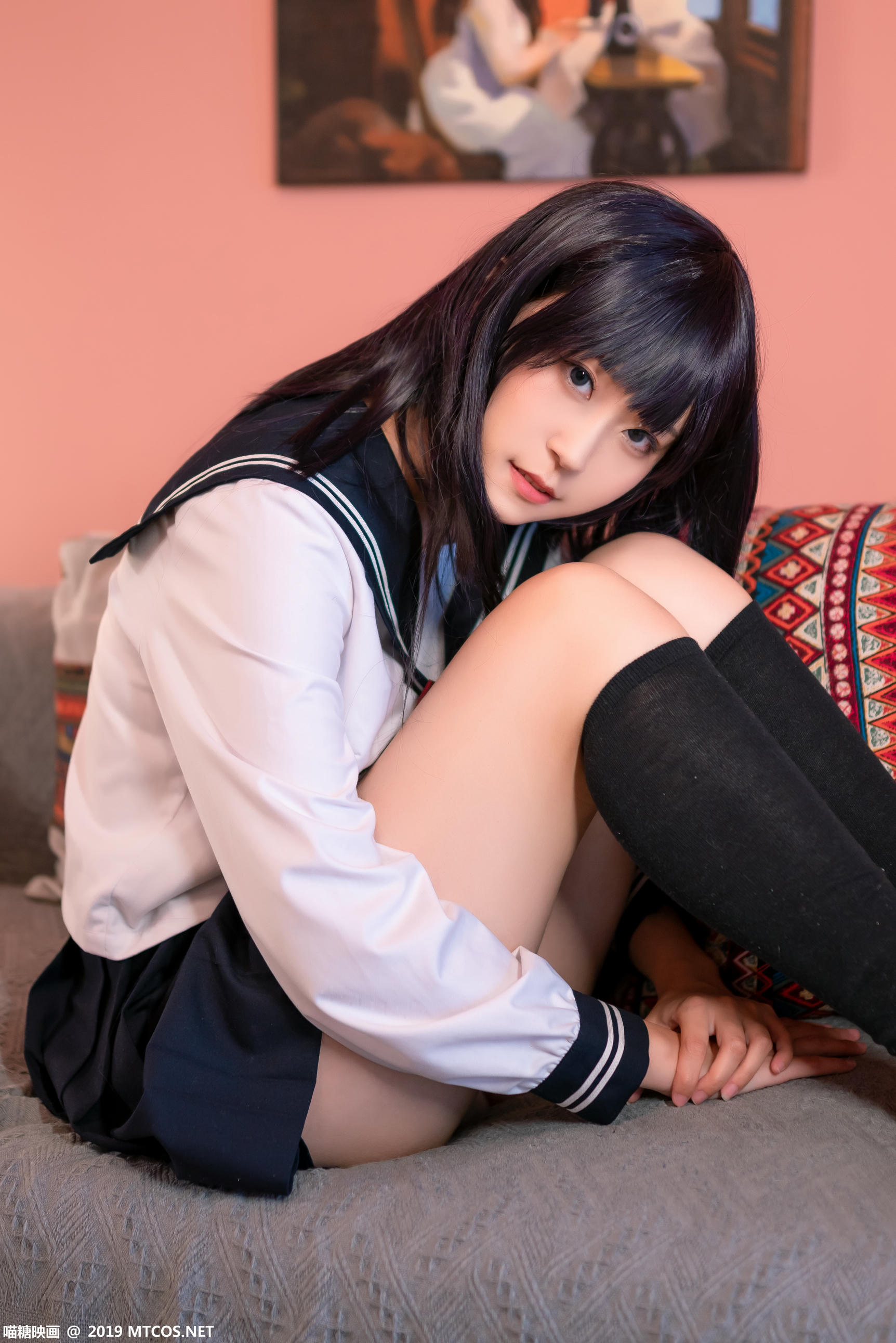 喵糖映画 SPL.010 粉民俗JK[40P／732M]_第1集