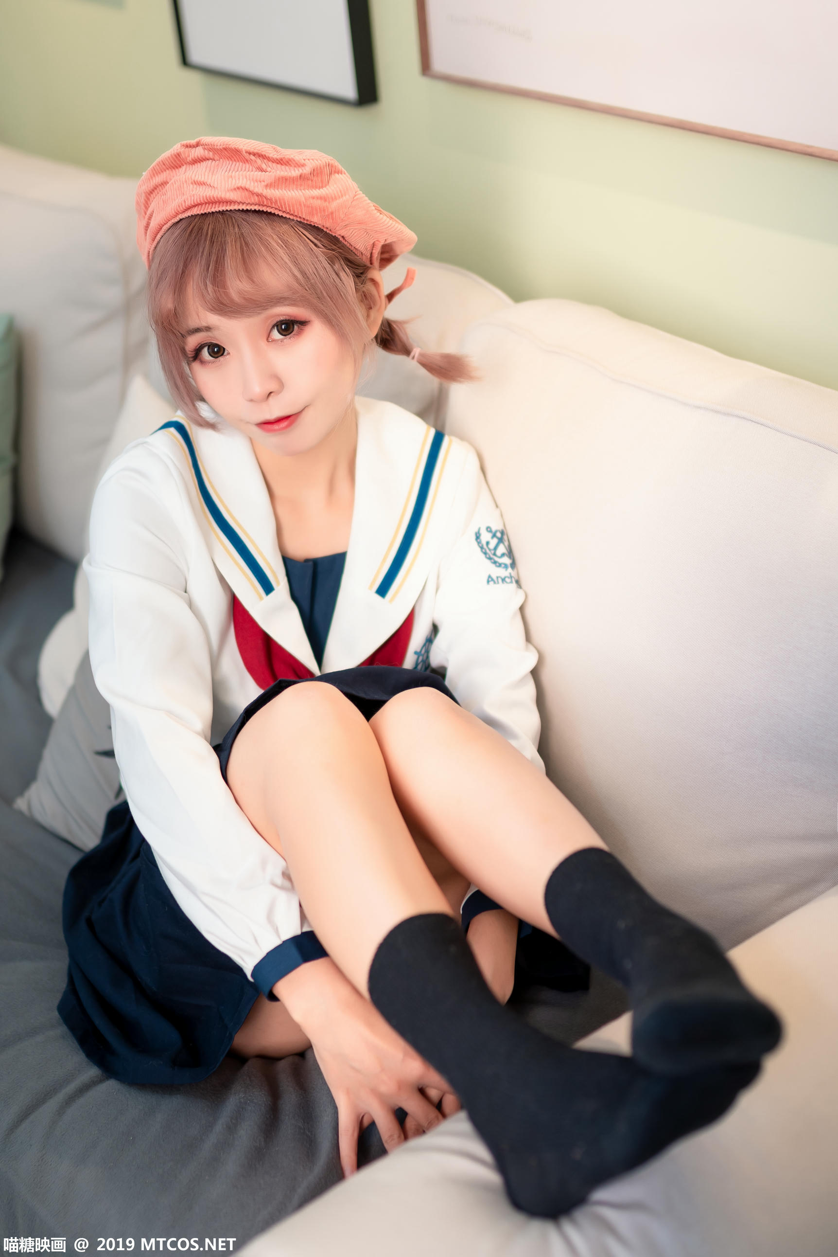 喵糖映画 SPL.011 绿民俗JK[40P／554M]_第1集