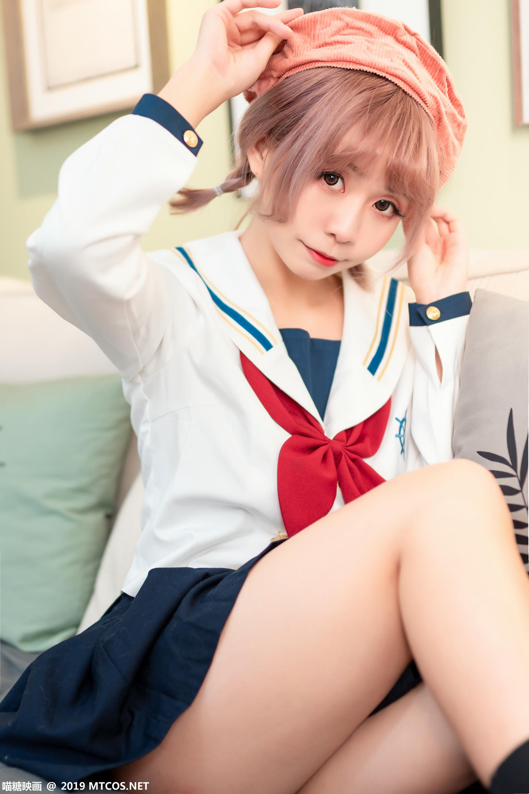 喵糖映画 SPL.011 绿民俗JK[40P／554M]_第1集