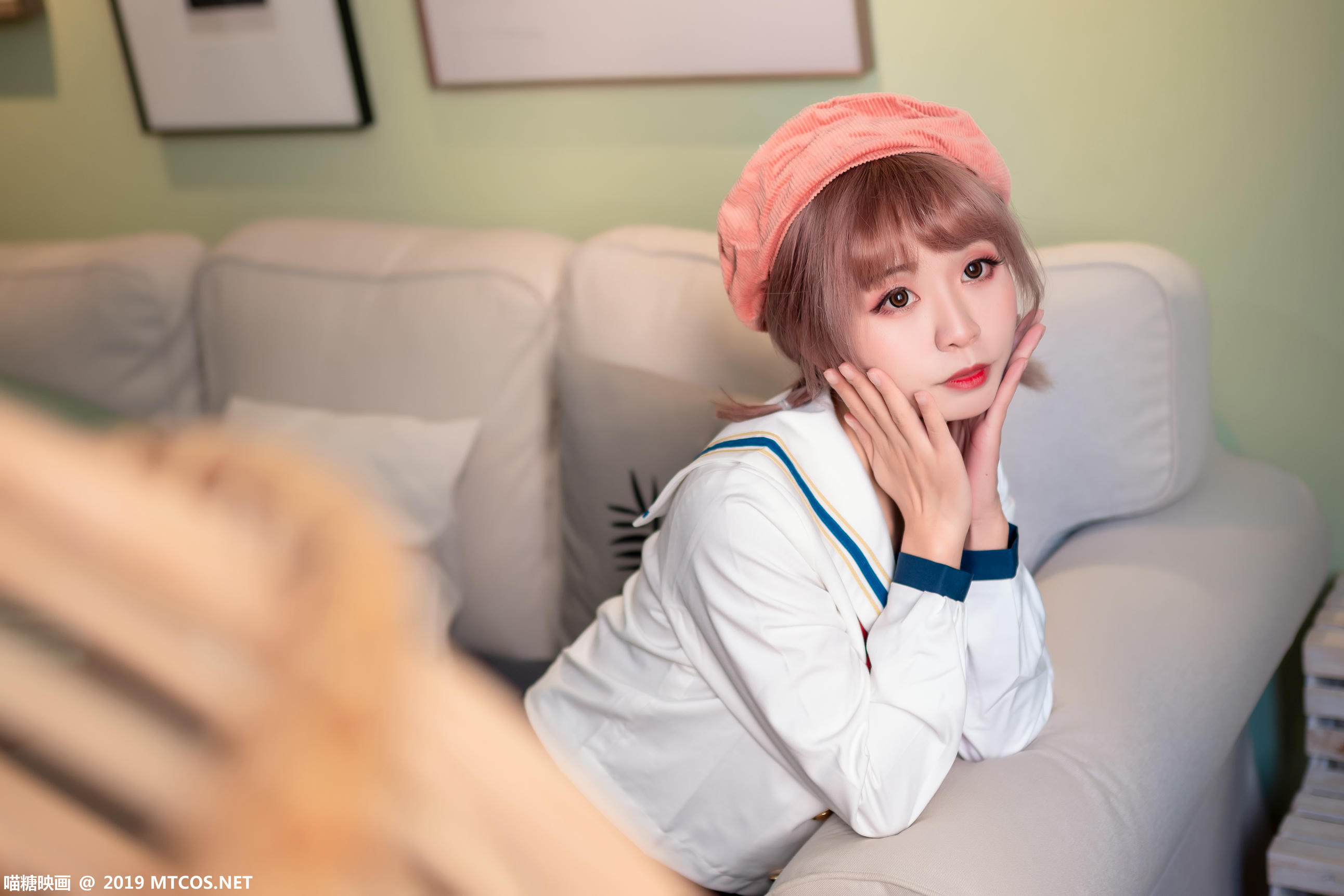 喵糖映画 SPL.011 绿民俗JK[40P／554M]_第1集