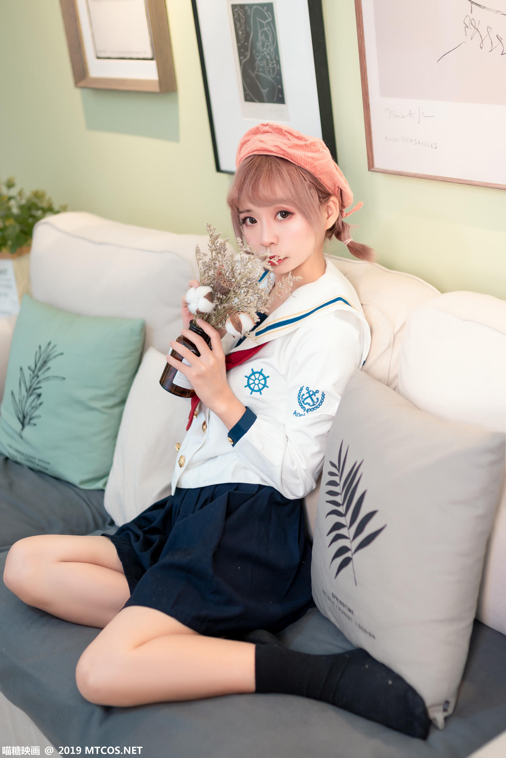 喵糖映画 SPL.011 绿民俗JK[40P／554M]_第1集