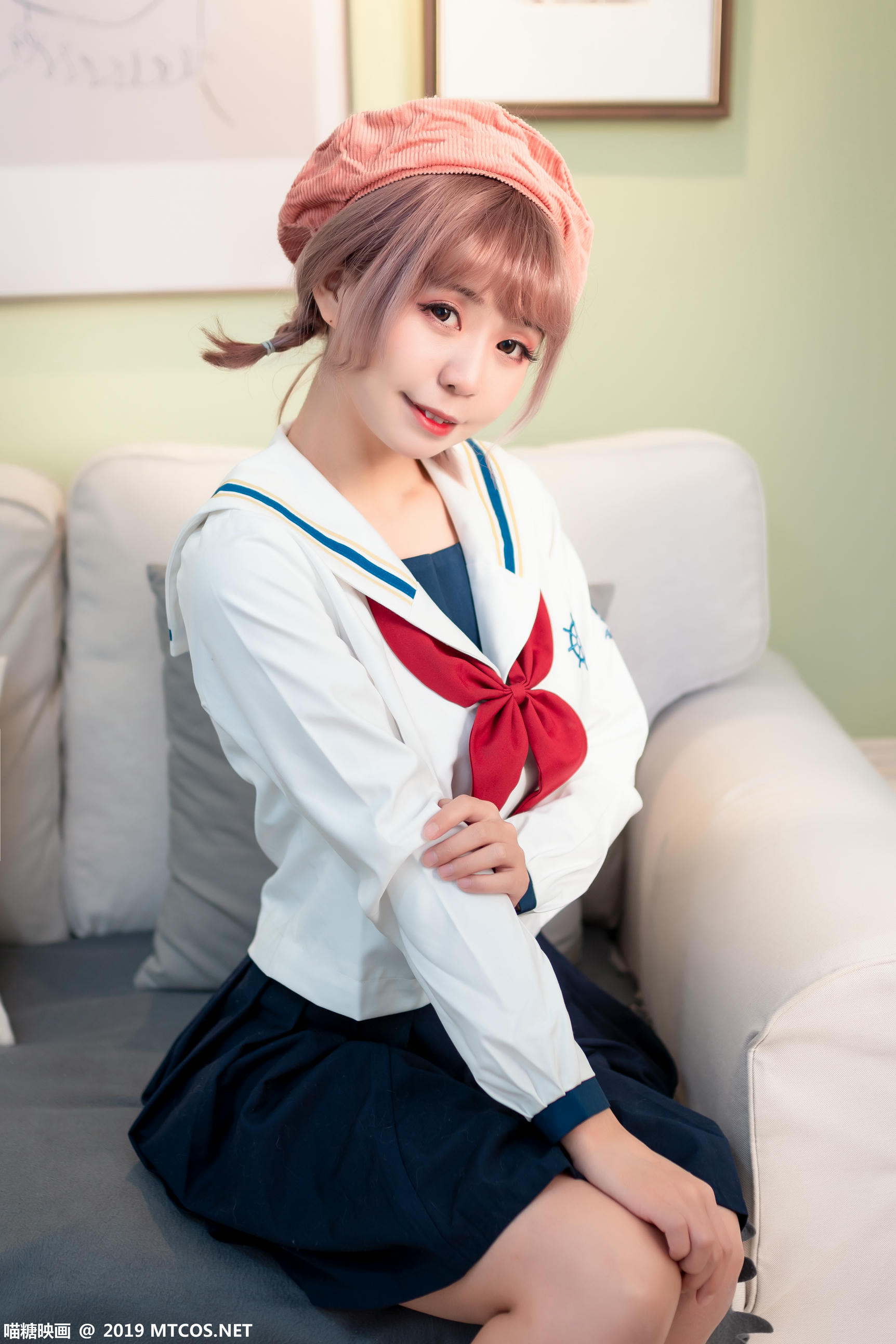 喵糖映画 SPL.011 绿民俗JK[40P／554M]_第1集