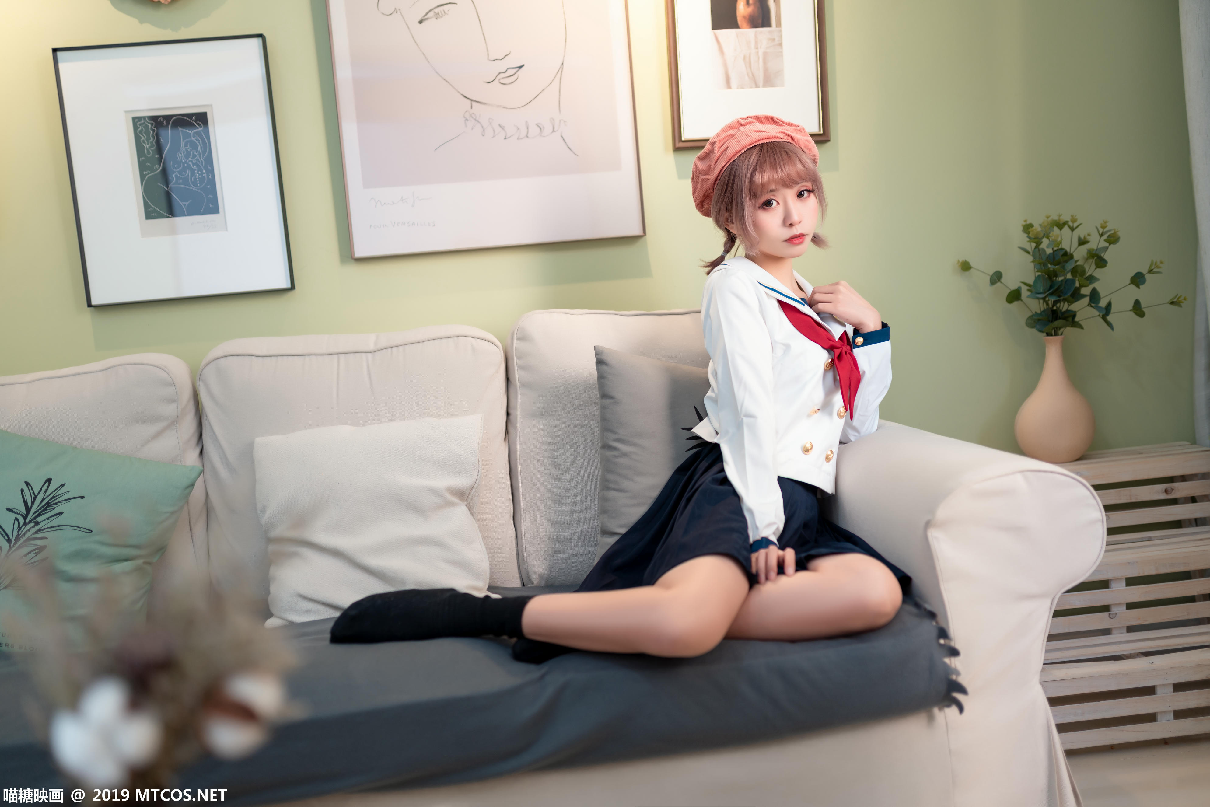 喵糖映画 SPL.011 绿民俗JK[40P／554M]_第1集