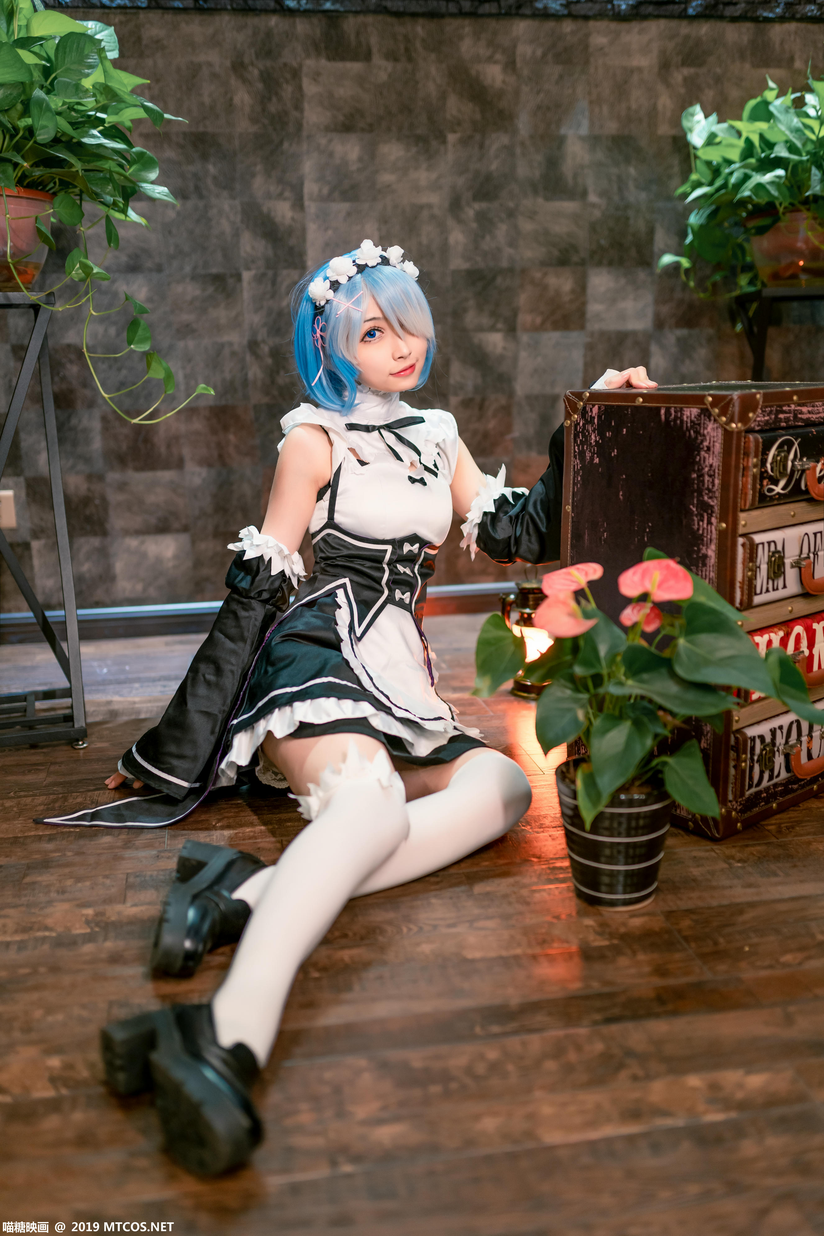 [喵糖映画] SPL.005 雷姆女仆[40P 1.2GB]_第1集