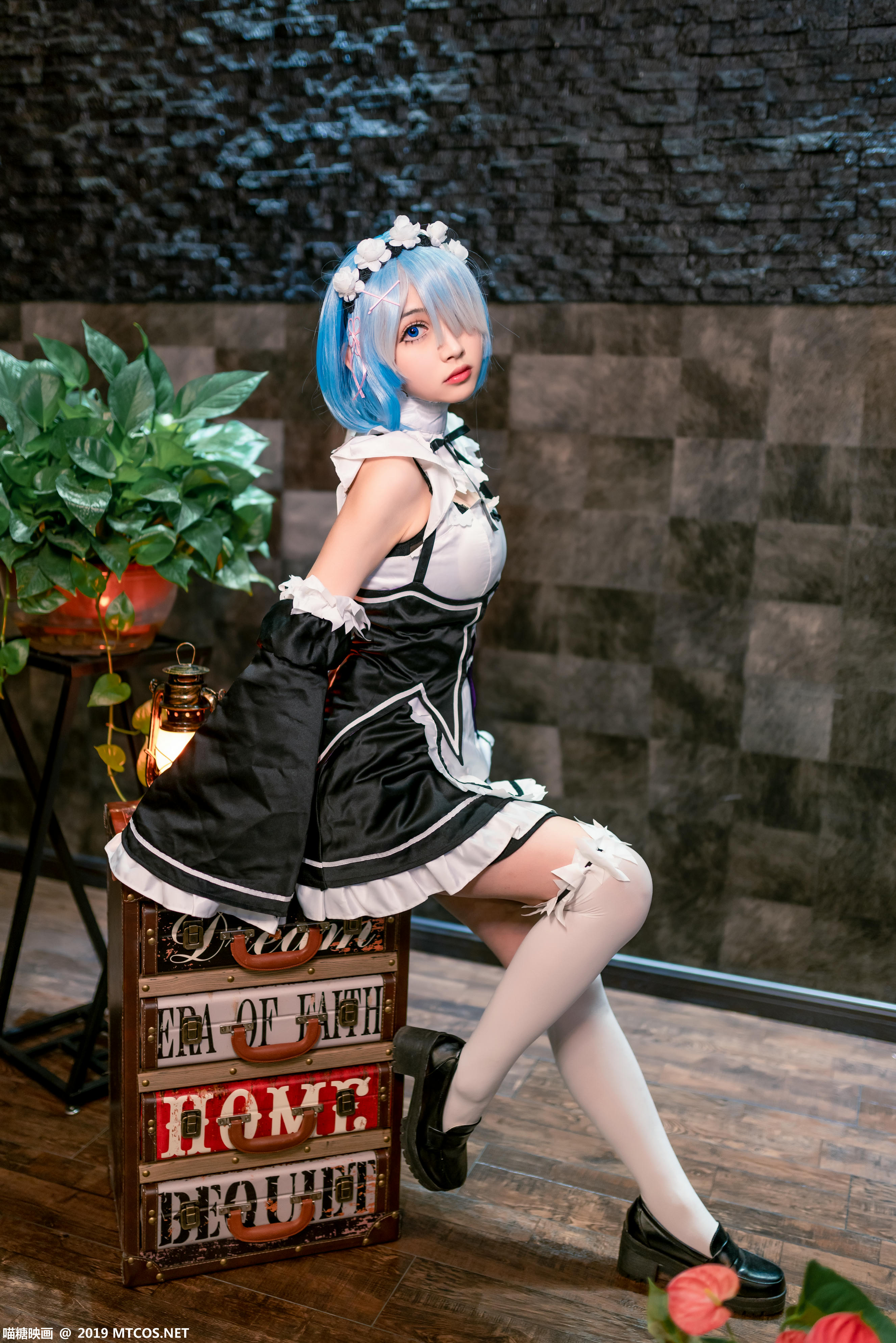 [喵糖映画] SPL.005 雷姆女仆[40P 1.2GB]_第2集