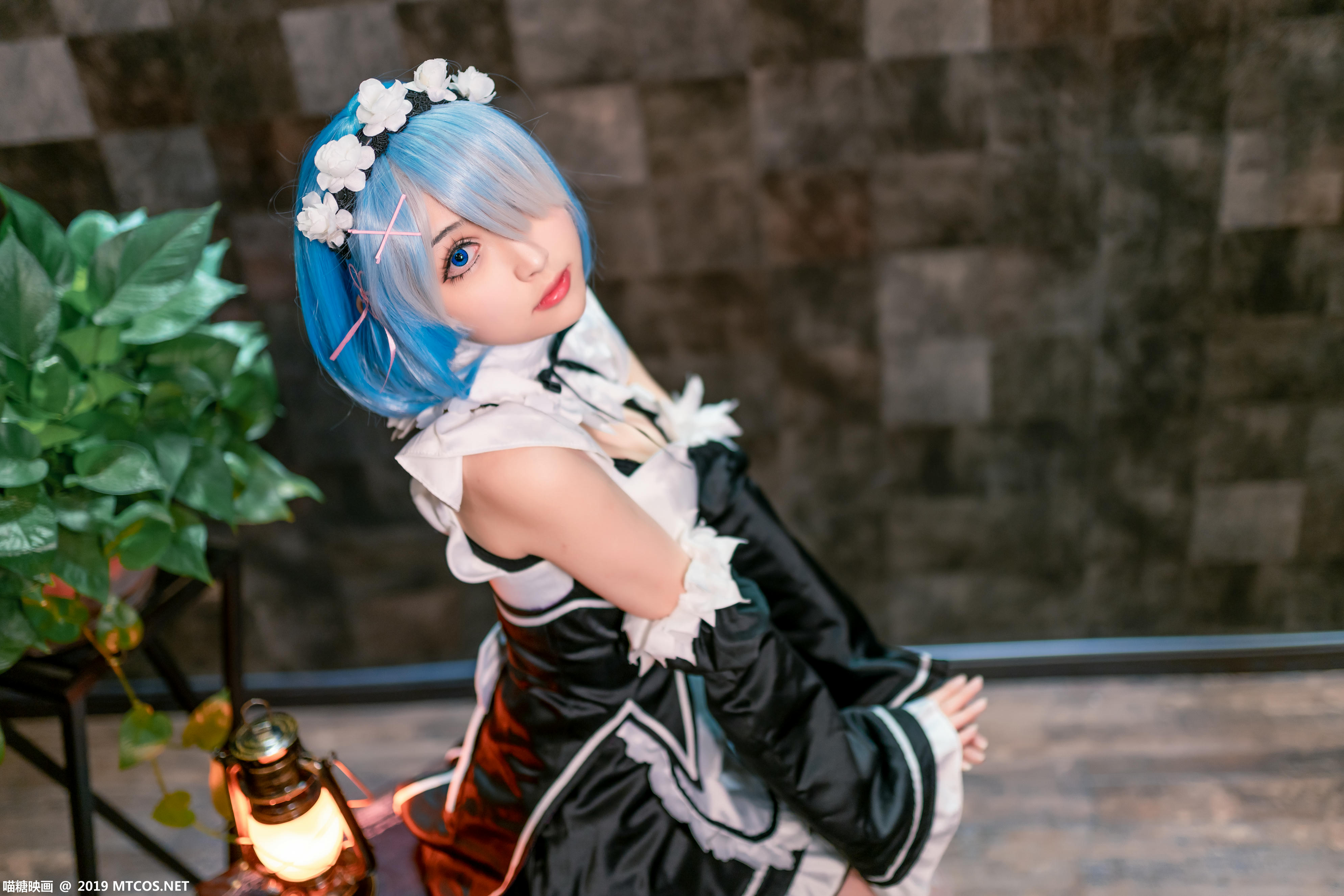 [喵糖映画] SPL.005 雷姆女仆[40P 1.2GB]_第2集