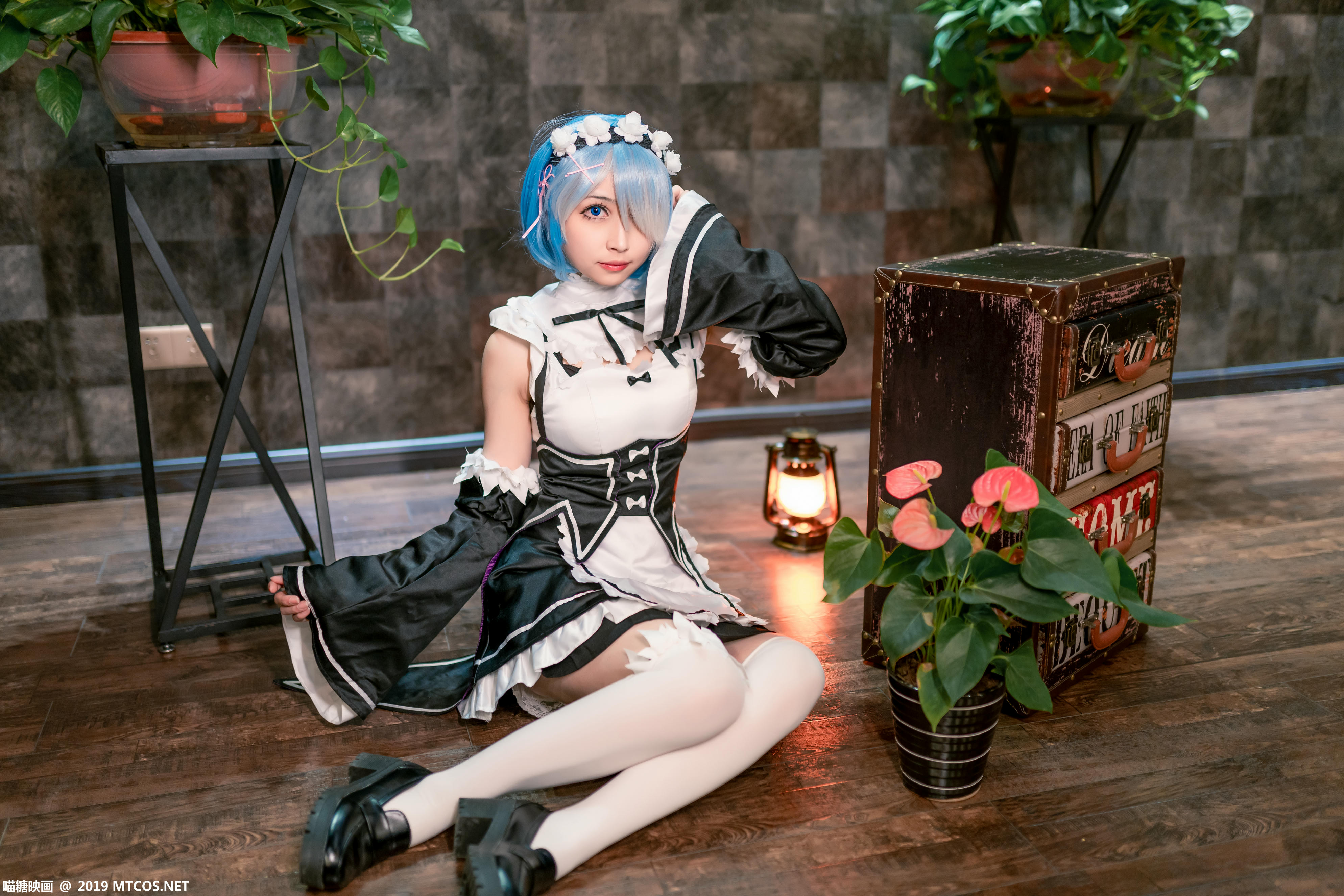 [喵糖映画] SPL.005 雷姆女仆[40P 1.2GB]_第1集