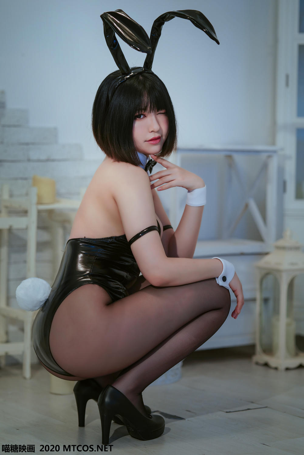 [喵糖映画] TML.001 半半子兔女郎[37P／194.MB]_第1集