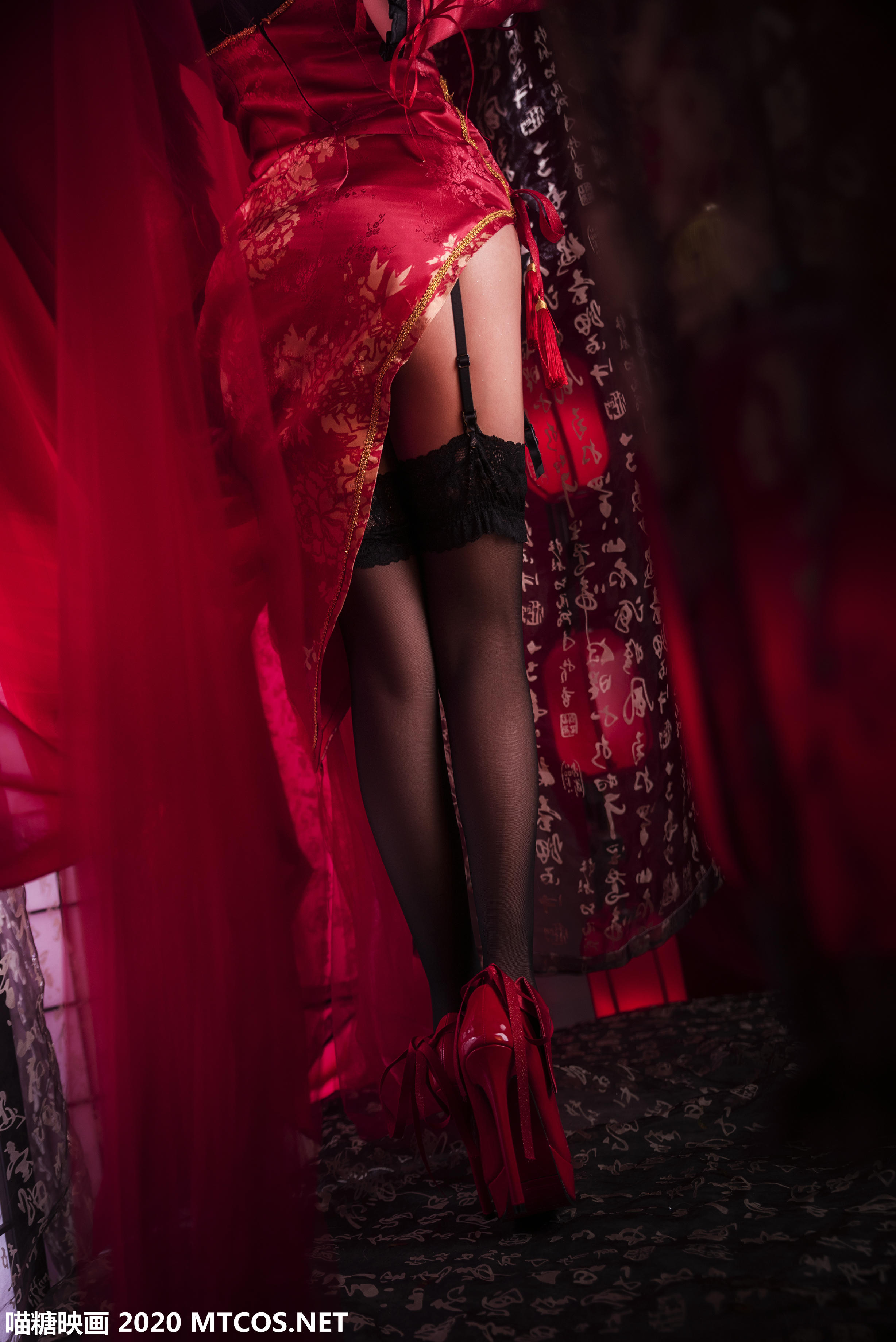 [喵糖映画] HML.006 狂三旗袍[22P／561MB]_第1集