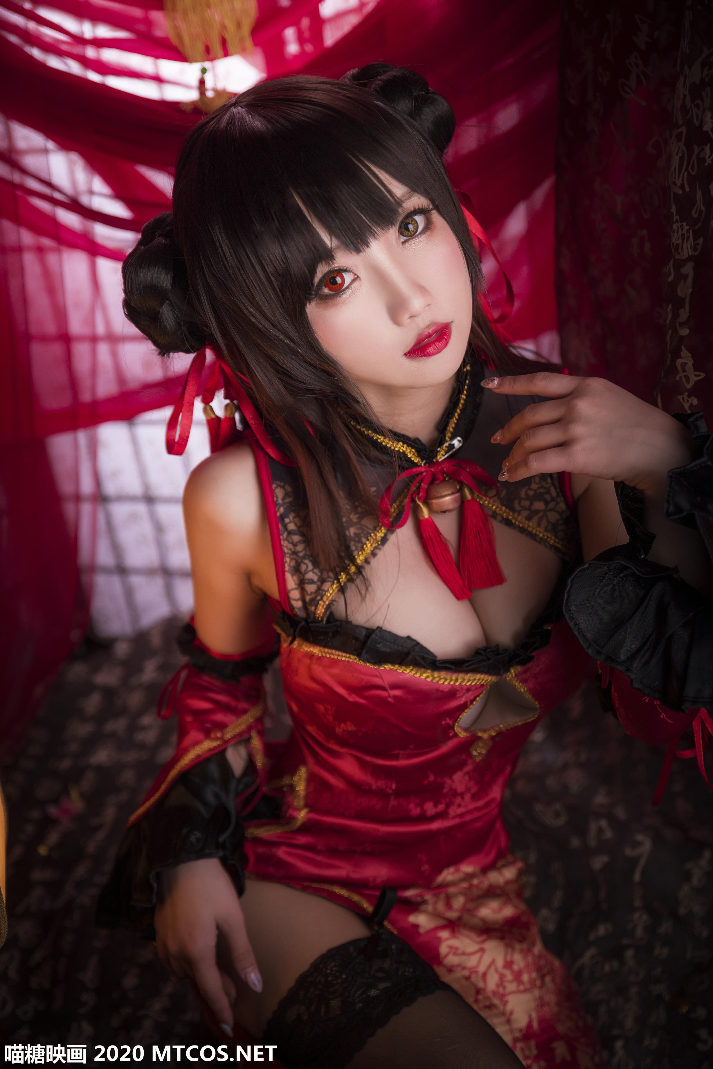 [喵糖映画] HML.006 狂三旗袍[22P／561MB]_第2集