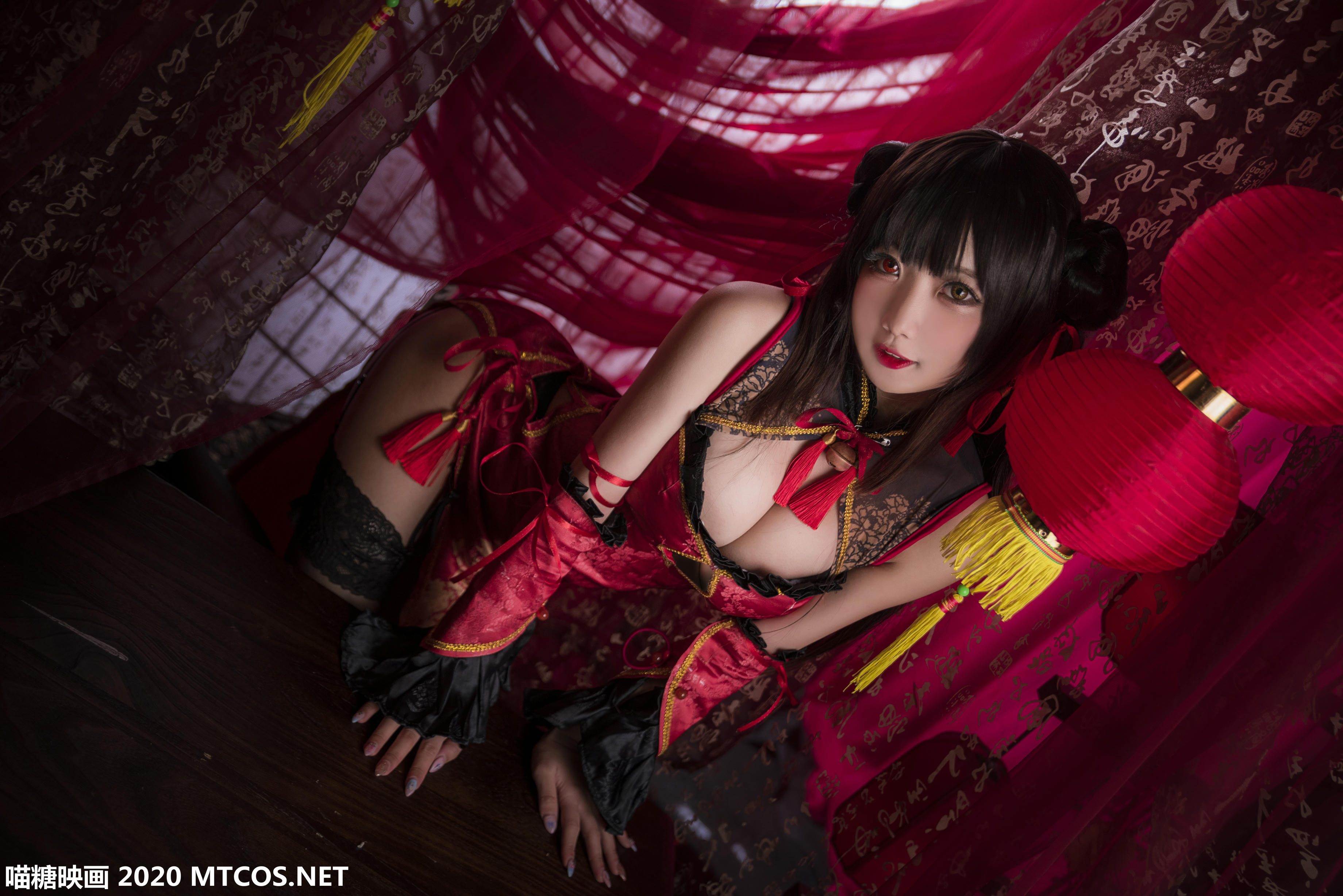 [喵糖映画] HML.006 狂三旗袍[22P／561MB]_第1集