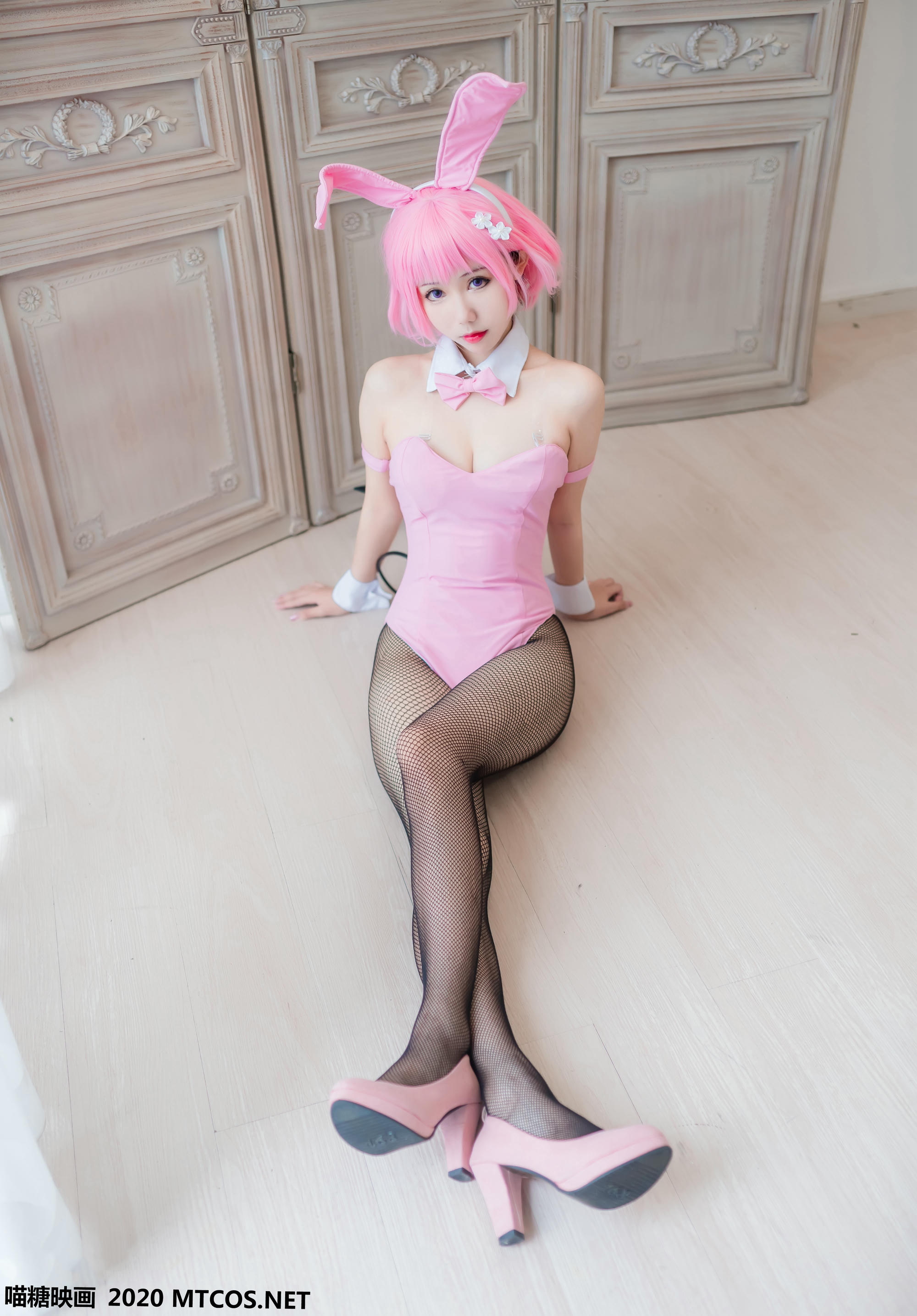 [喵糖映画] TML.003 梦梦兔女郎[53P／403MB]_第1集