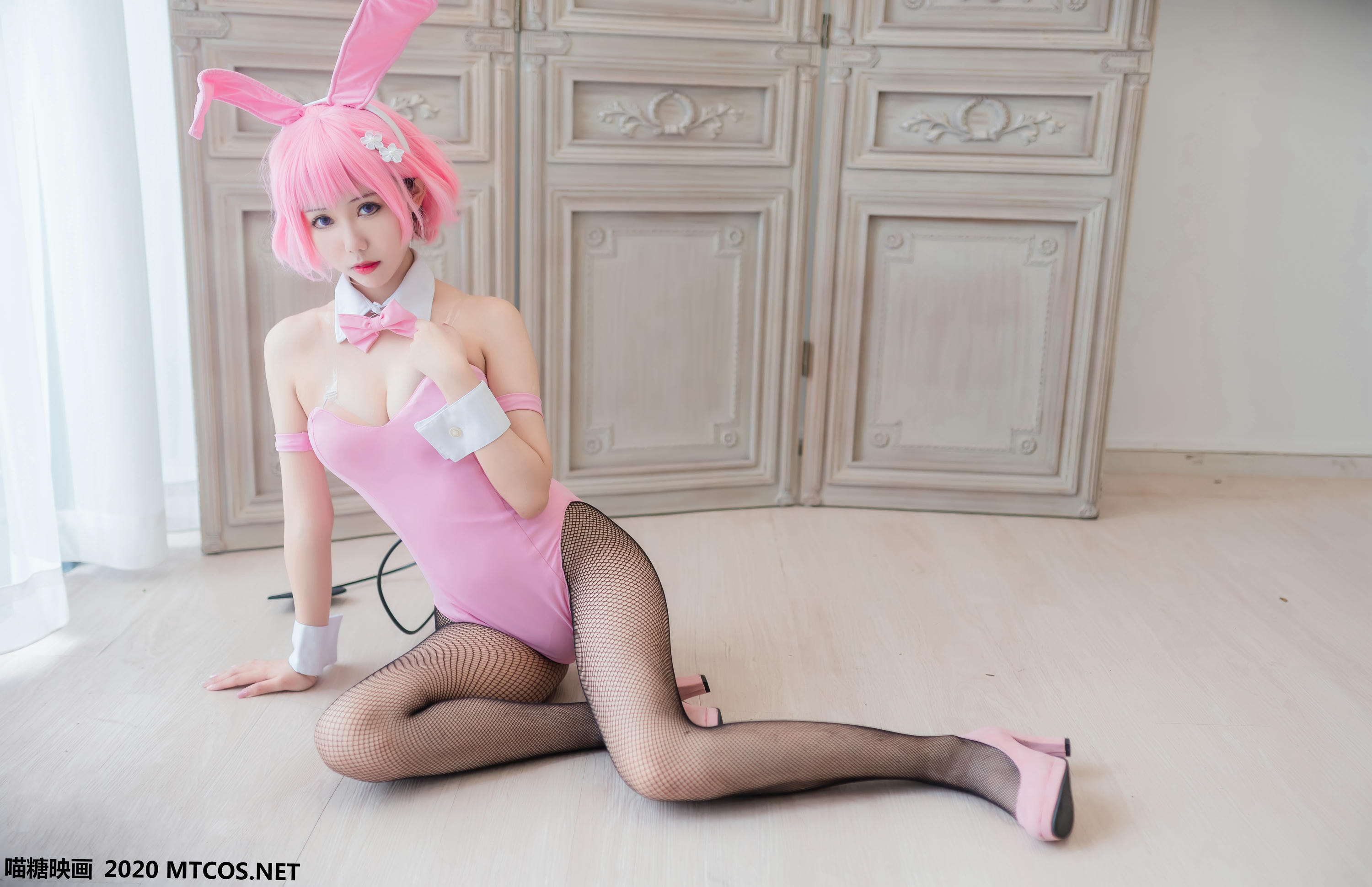 [喵糖映画] TML.003 梦梦兔女郎[53P／403MB]_第1集