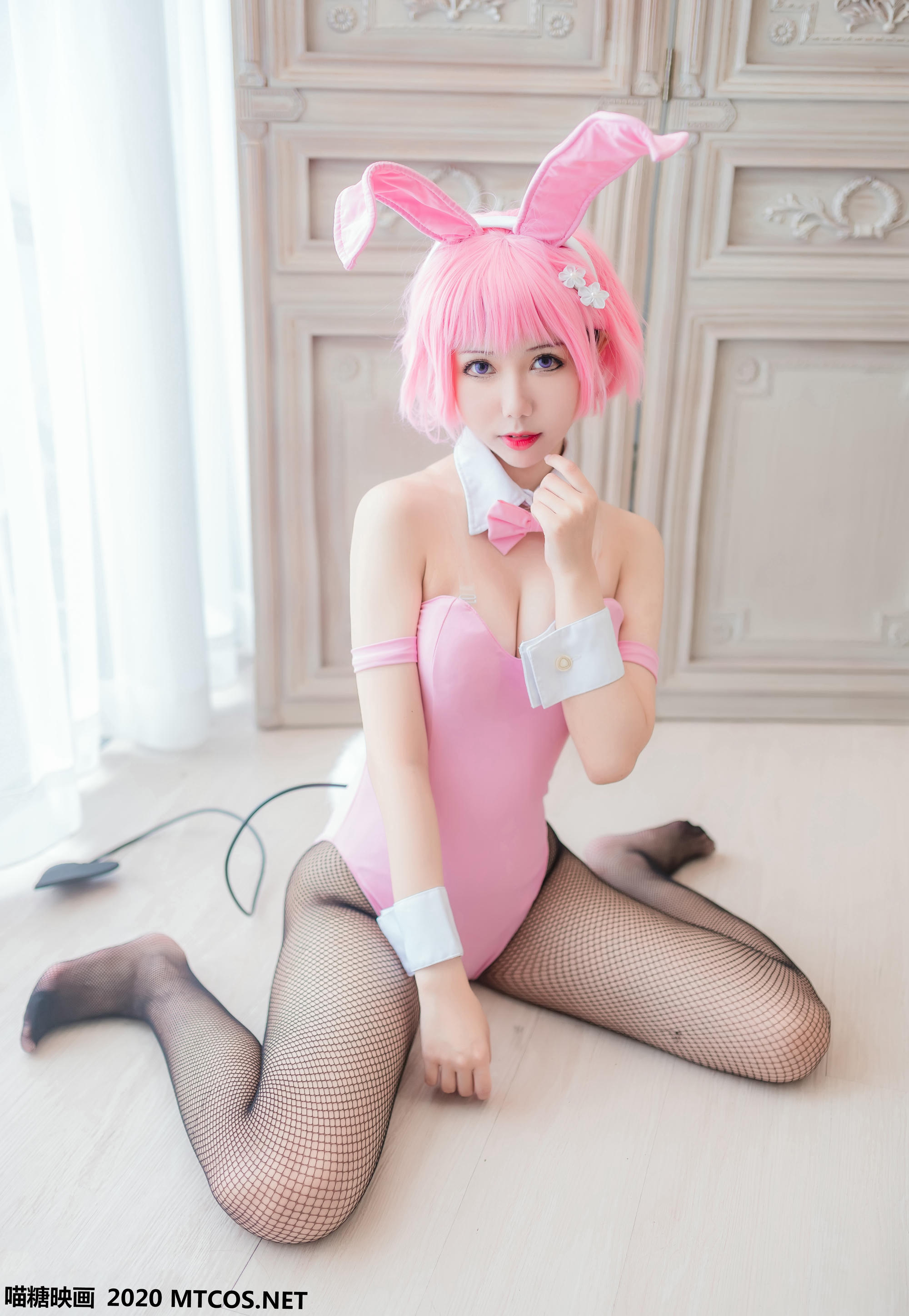 [喵糖映画] TML.003 梦梦兔女郎[53P／403MB]_第2集