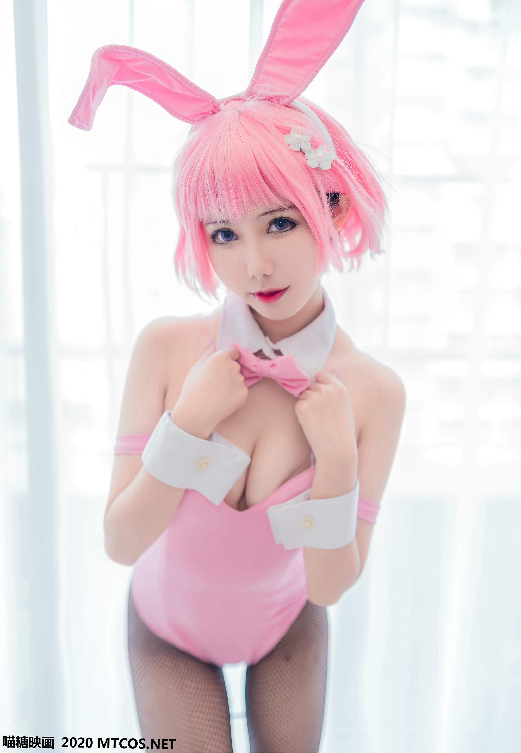 [喵糖映画] TML.003 梦梦兔女郎[53P／403MB]_第1集