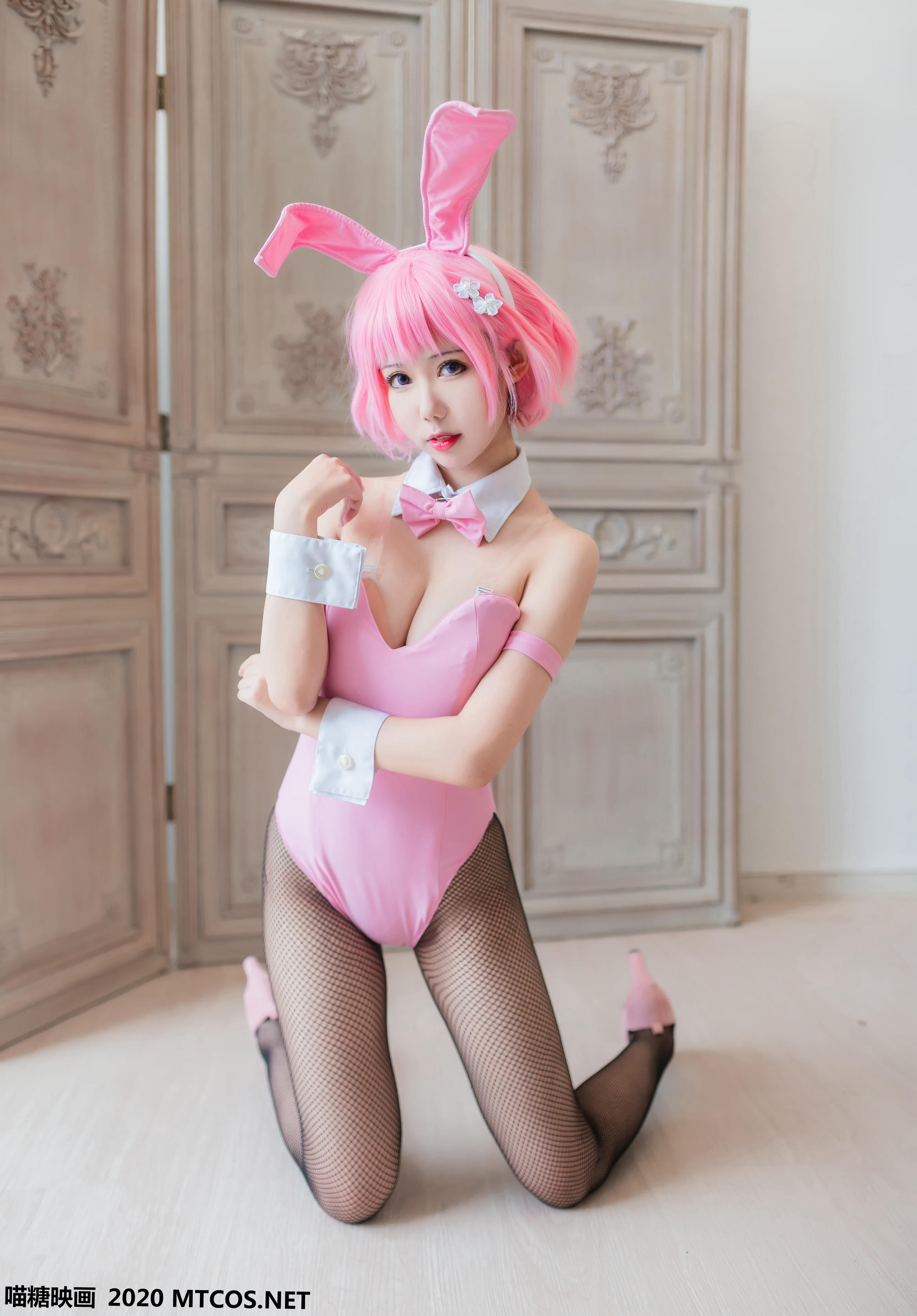 [喵糖映画] TML.003 梦梦兔女郎[53P／403MB]_第1集