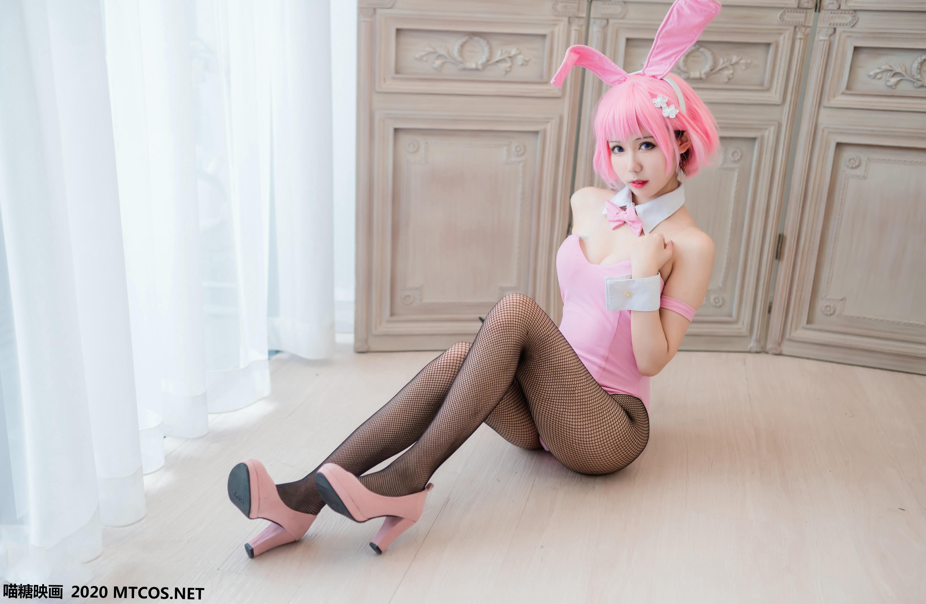 [喵糖映画] TML.003 梦梦兔女郎[53P／403MB]_第1集