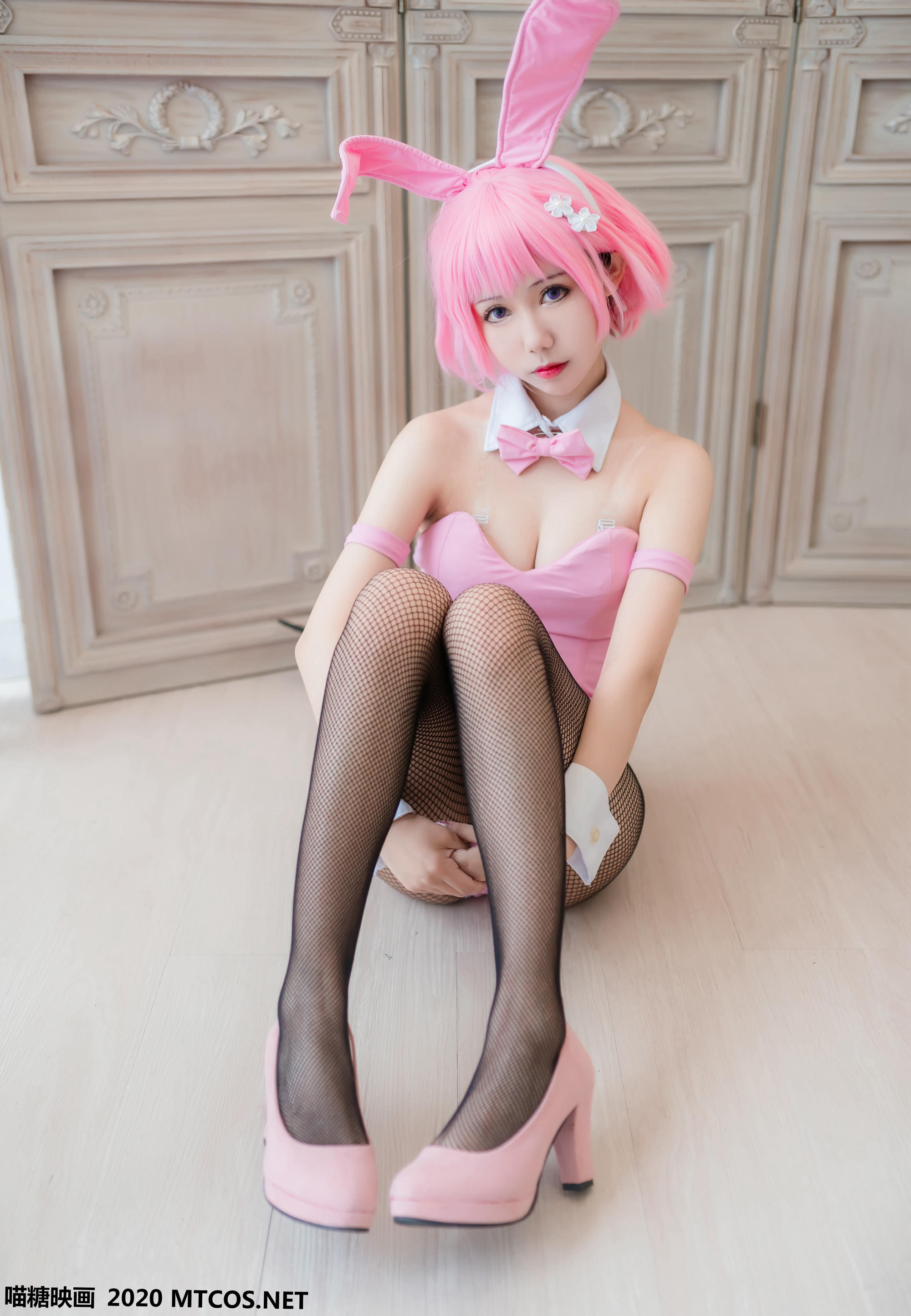 [喵糖映画] TML.003 梦梦兔女郎[53P／403MB]_第1集