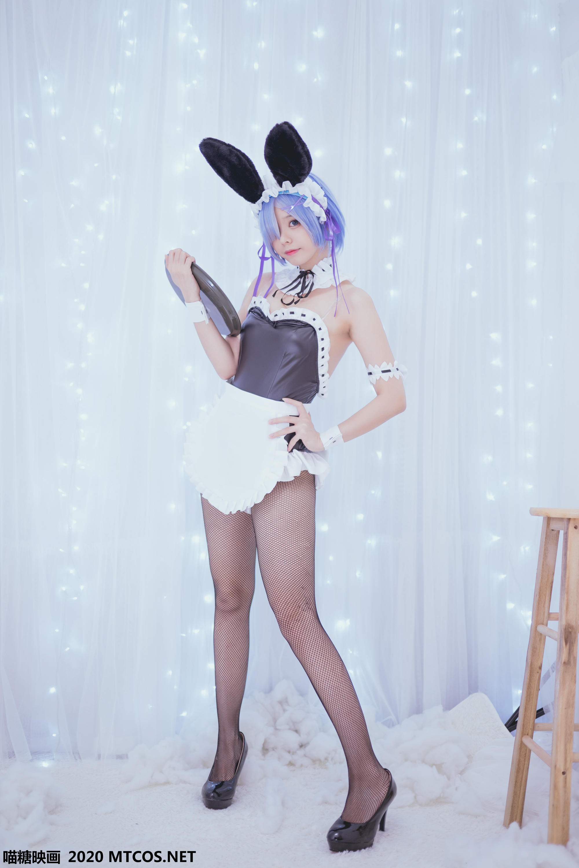 [喵糖映画] TML.012 蕾姆兔女郎[26P／266MB]_第2集