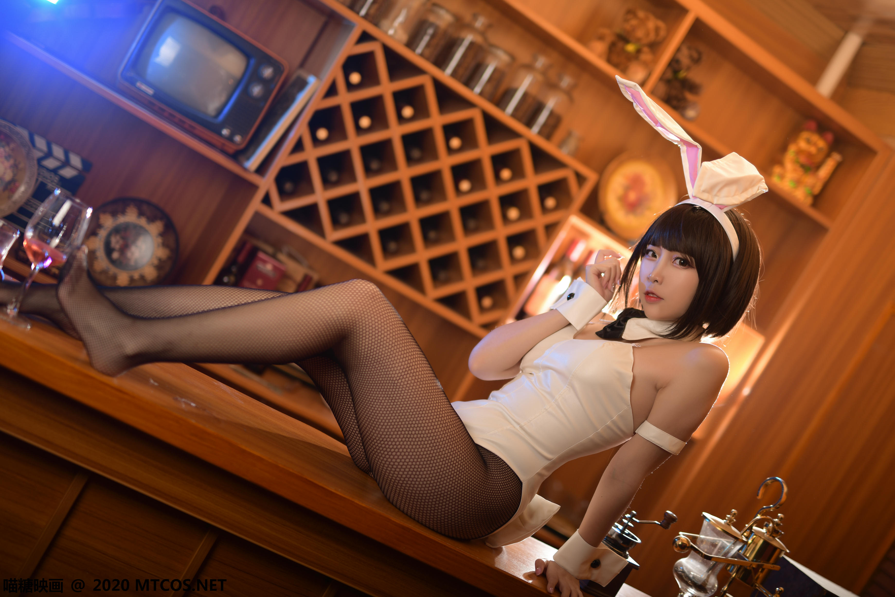 [喵糖映画] TML.018 加藤惠兔女郎[20P／630M]_第1集