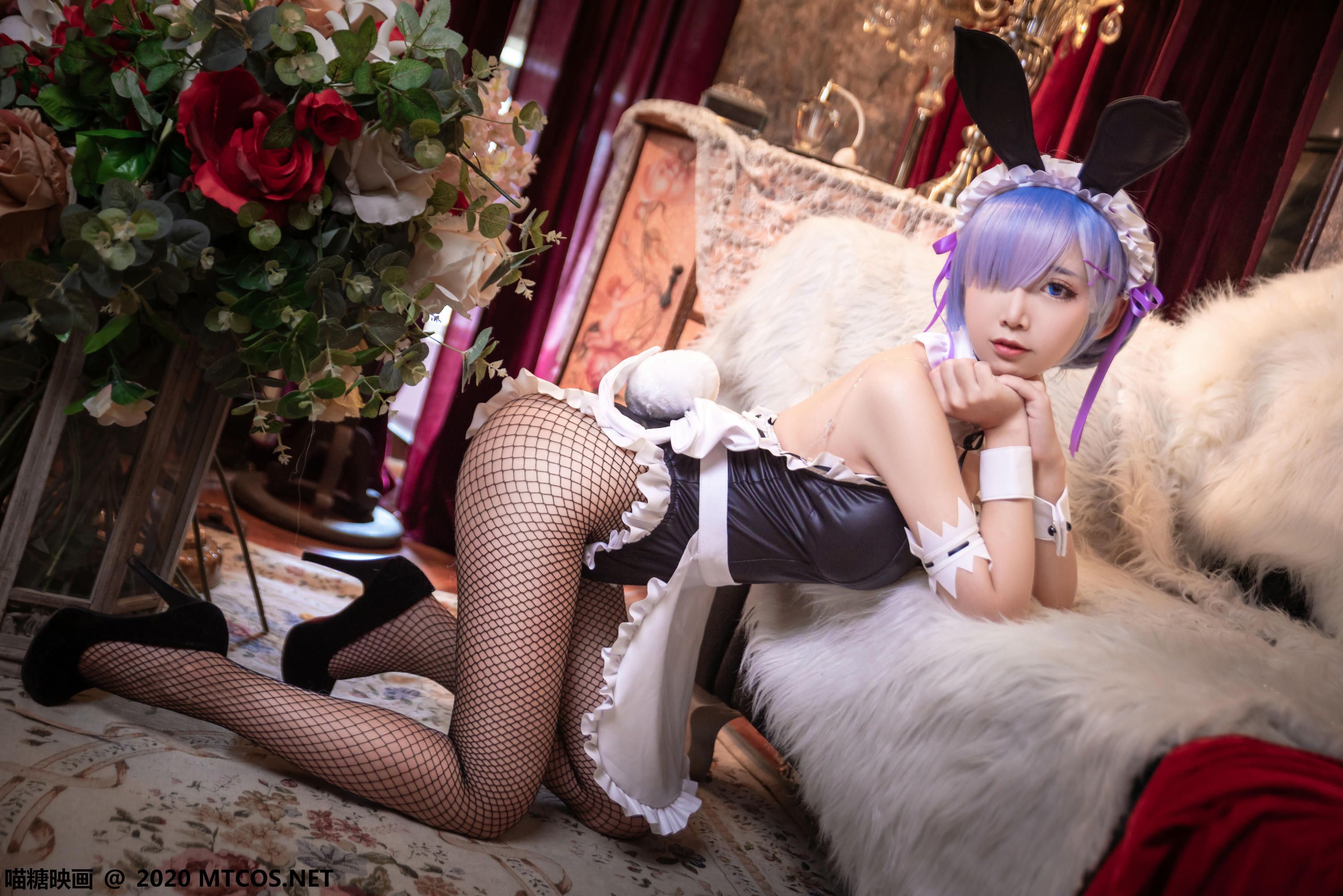 [喵糖映画] TML.019 蕾姆兔女郎[23P／368M]_第1集