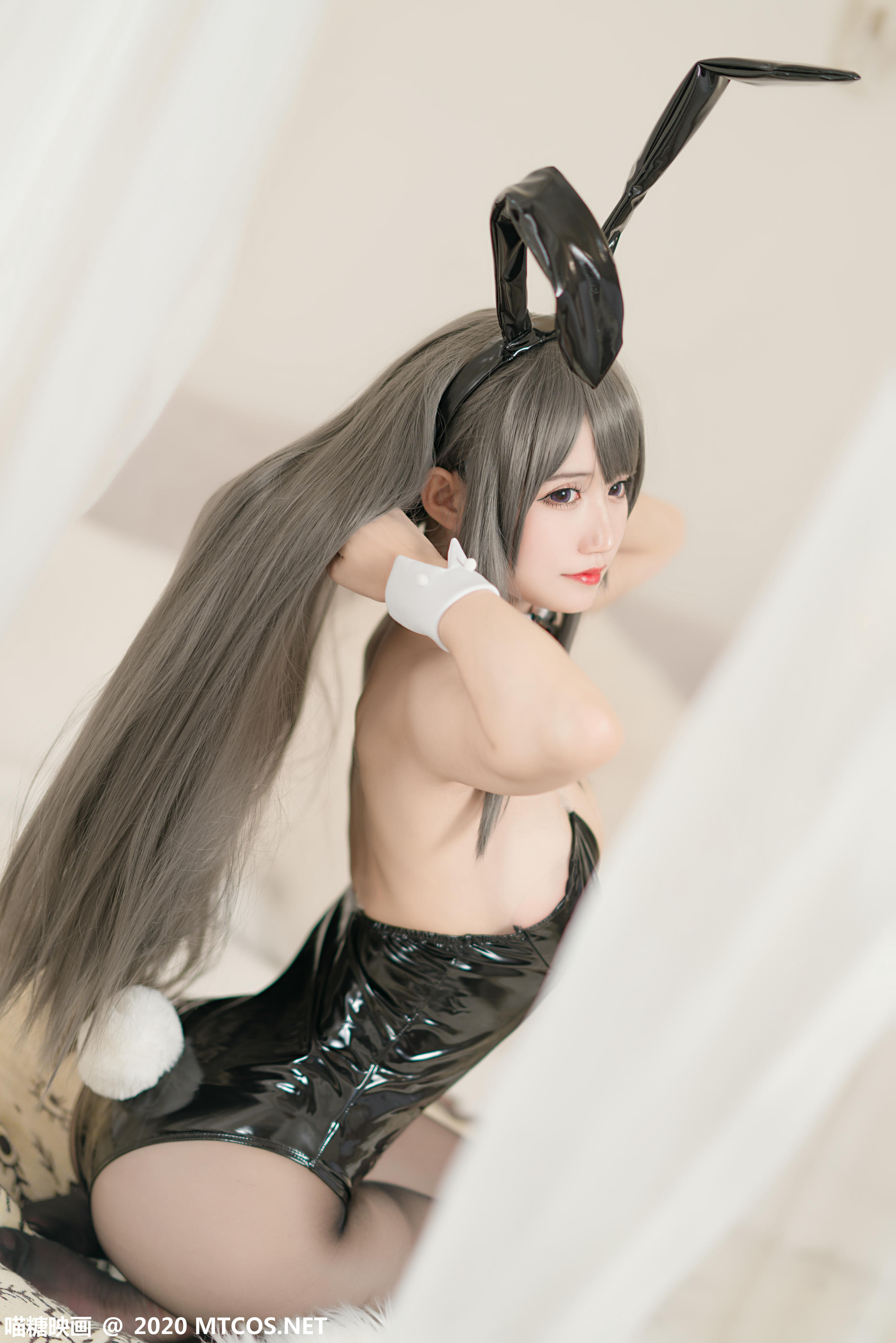 [喵糖映画] TML.020 麻衣兔女郎[24P／349M]_第1集