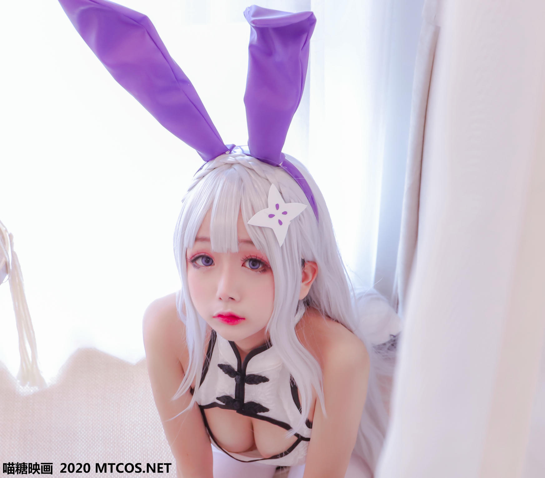 [喵糖映画] HML.008 旗袍艾米莉亚[42P／329MB]_第1集