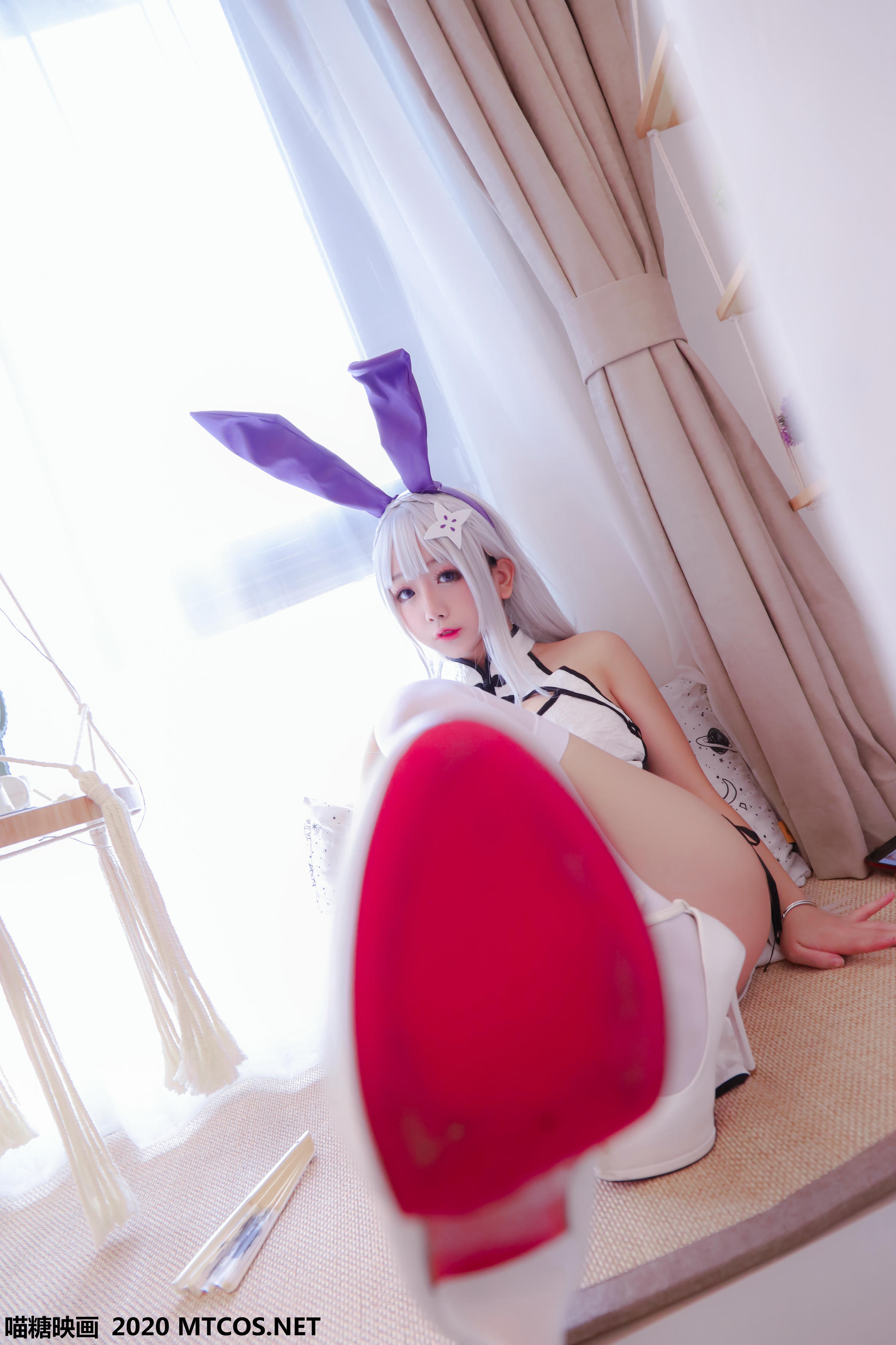 [喵糖映画] HML.008 旗袍艾米莉亚[42P／329MB]_第1集