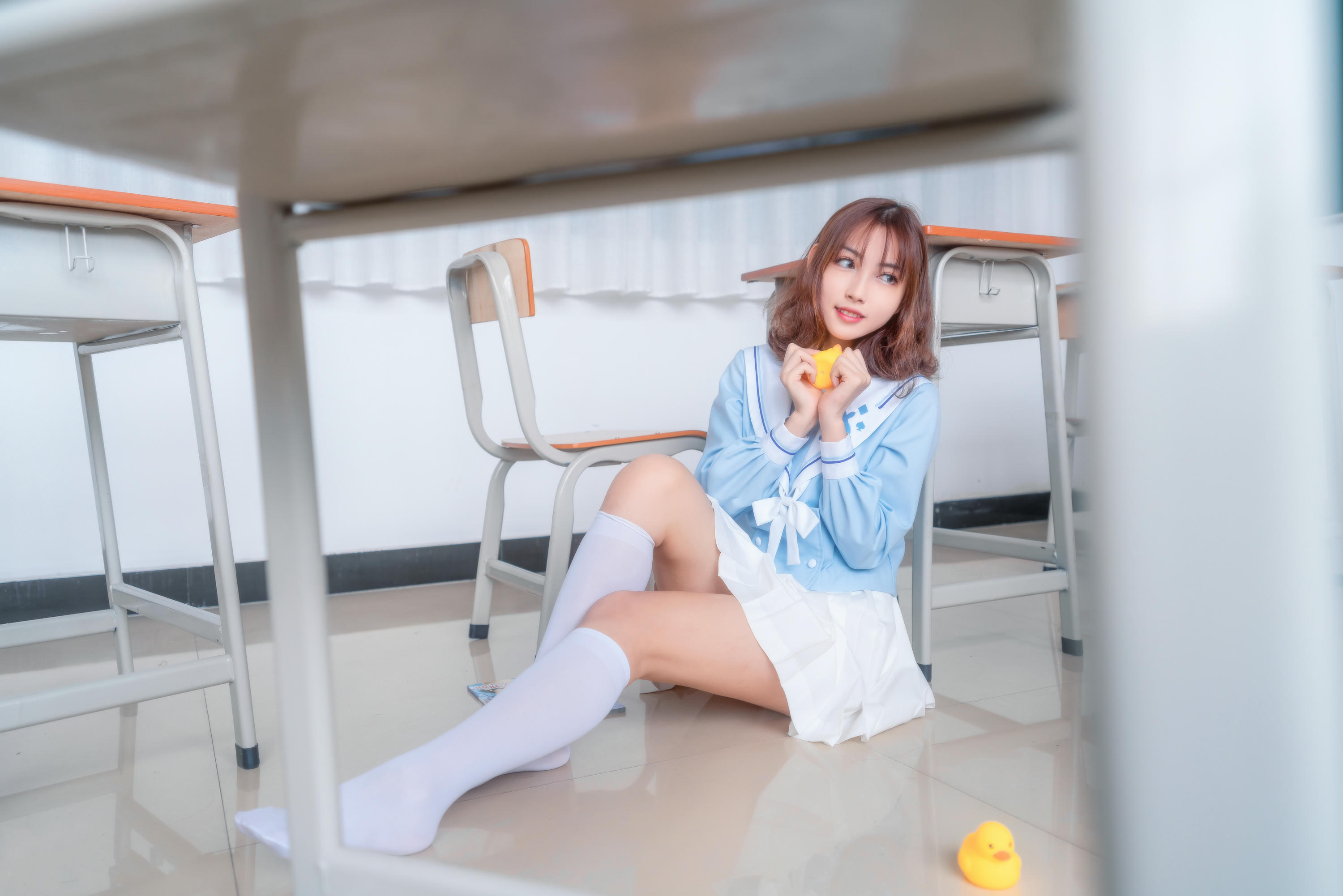 [喵糖映画] VOL.009 元气学姐[43P／611MB]_第1集