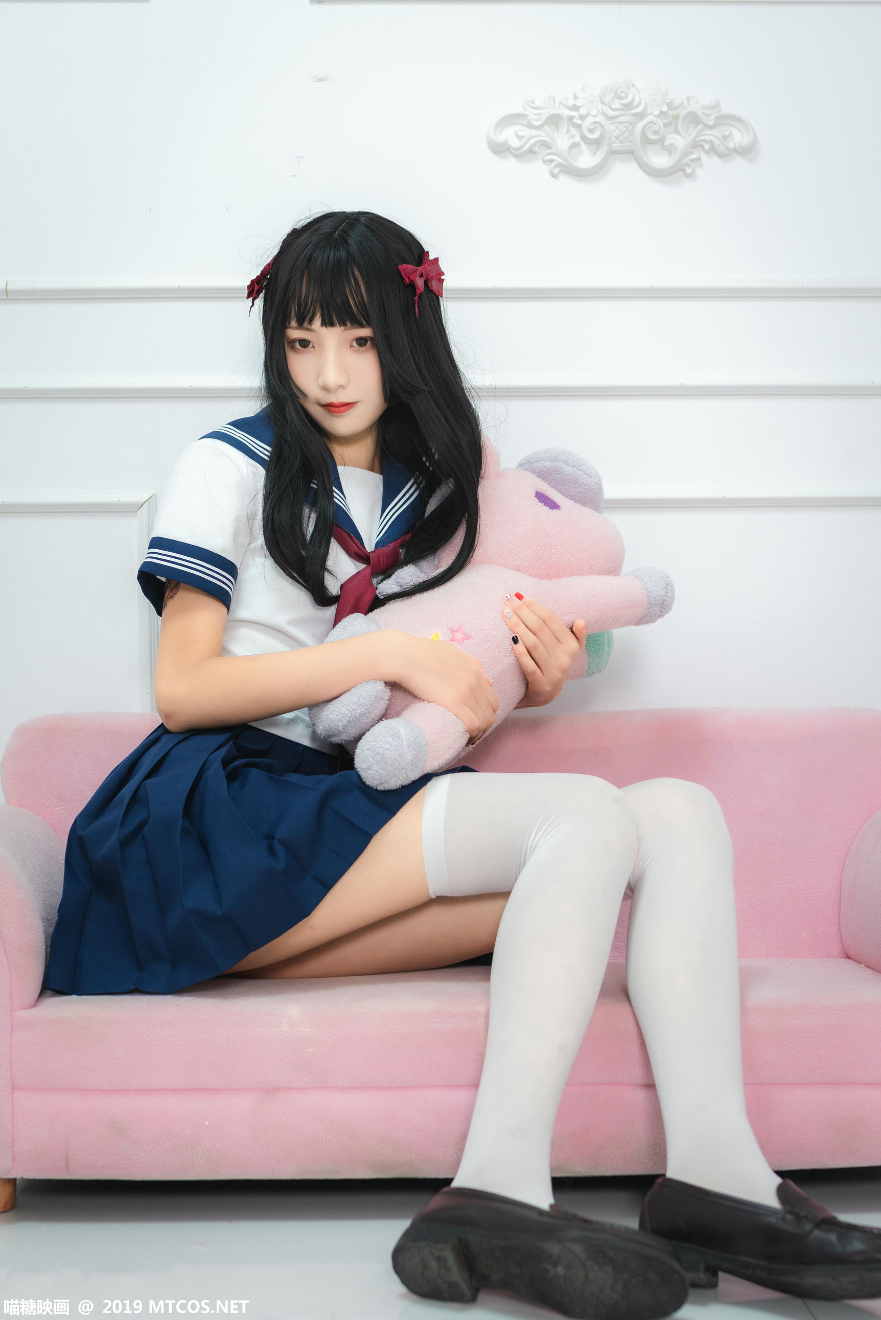 [喵糖映画] VOL.012 白丝恋歌[44P／378MB]_第1集