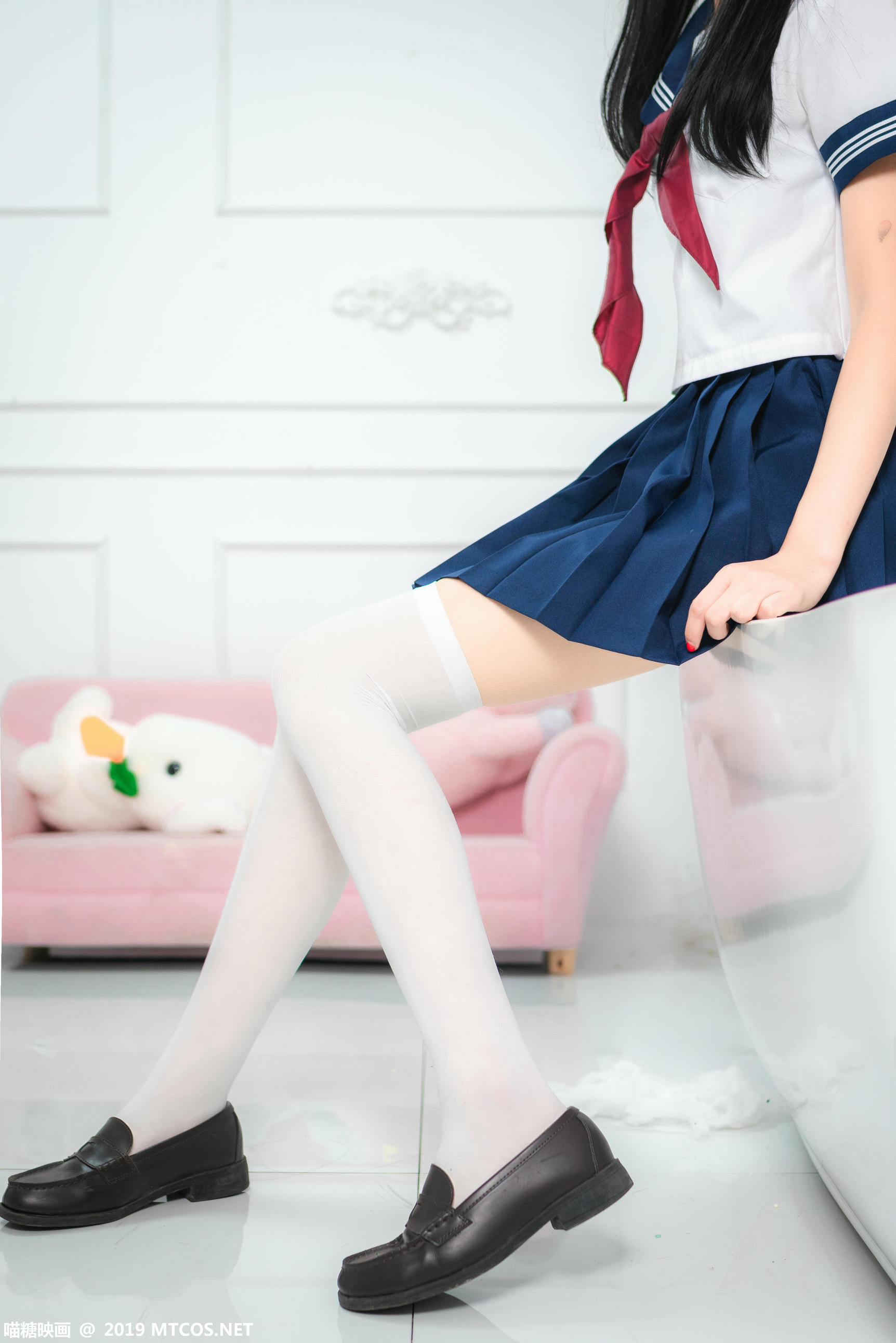 [喵糖映画] VOL.012 白丝恋歌[44P／378MB]_第1集