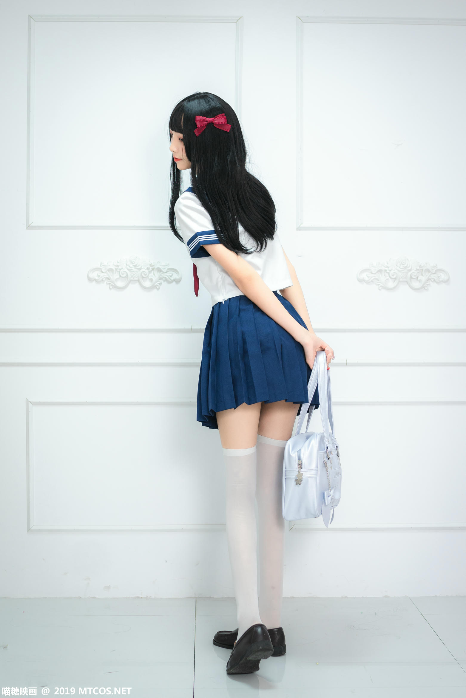 [喵糖映画] VOL.012 白丝恋歌[44P／378MB]_第1集