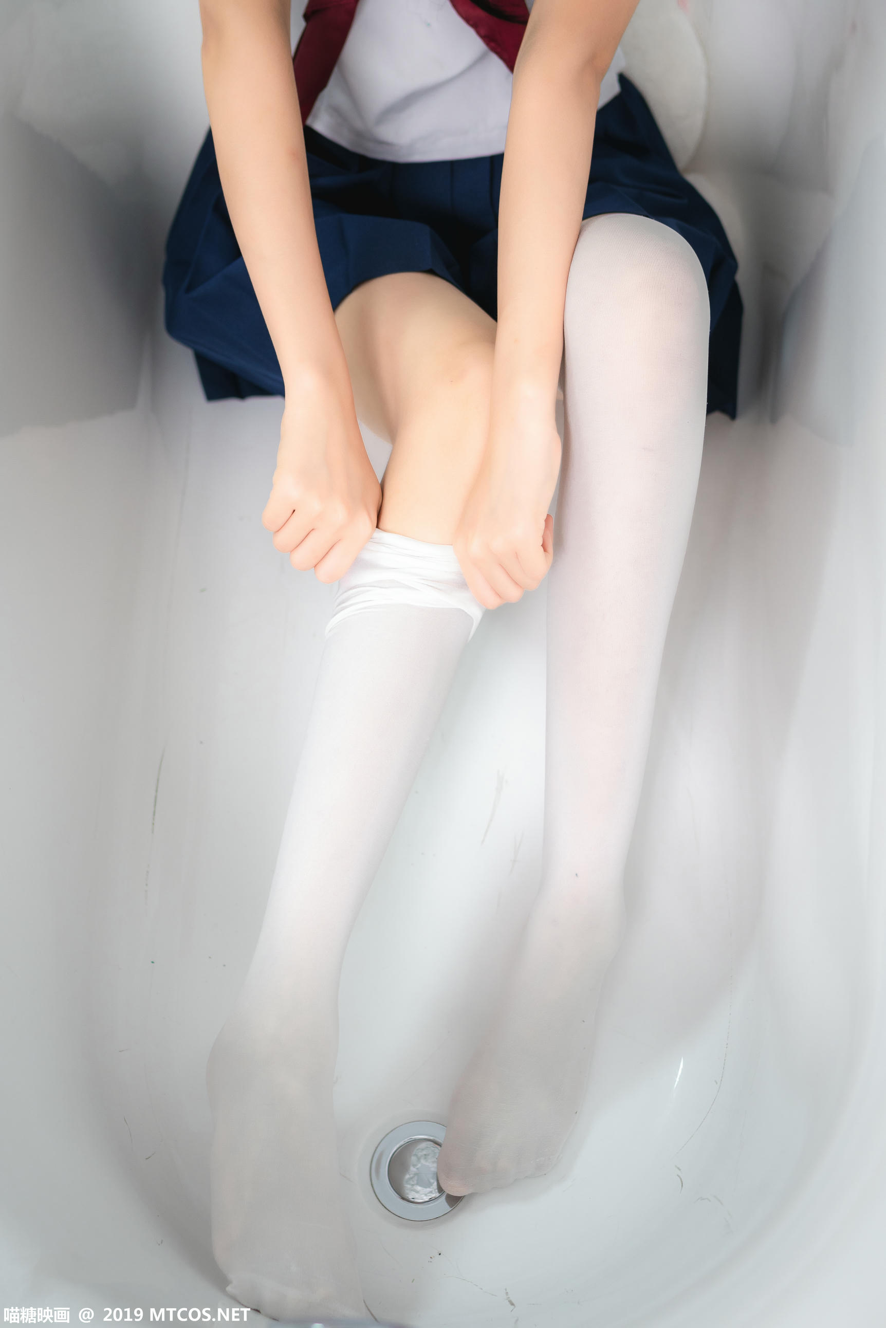 [喵糖映画] VOL.012 白丝恋歌[44P／378MB]_第2集