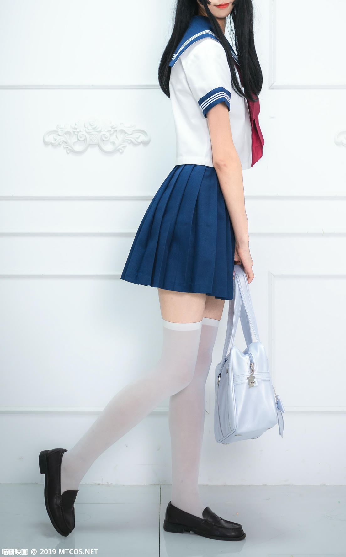 [喵糖映画] VOL.012 白丝恋歌[44P／378MB]_第1集