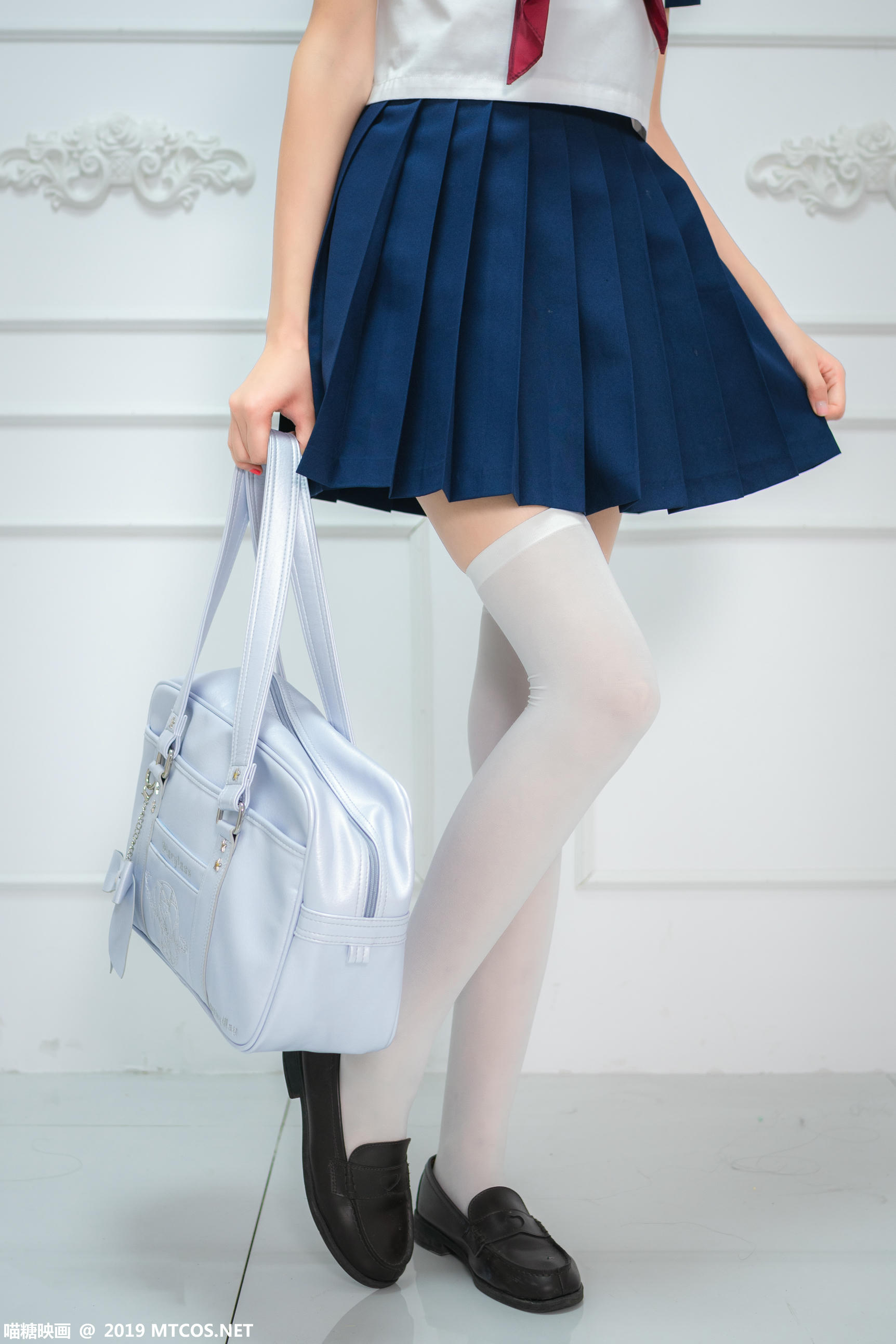 [喵糖映画] VOL.012 白丝恋歌[44P／378MB]_第1集