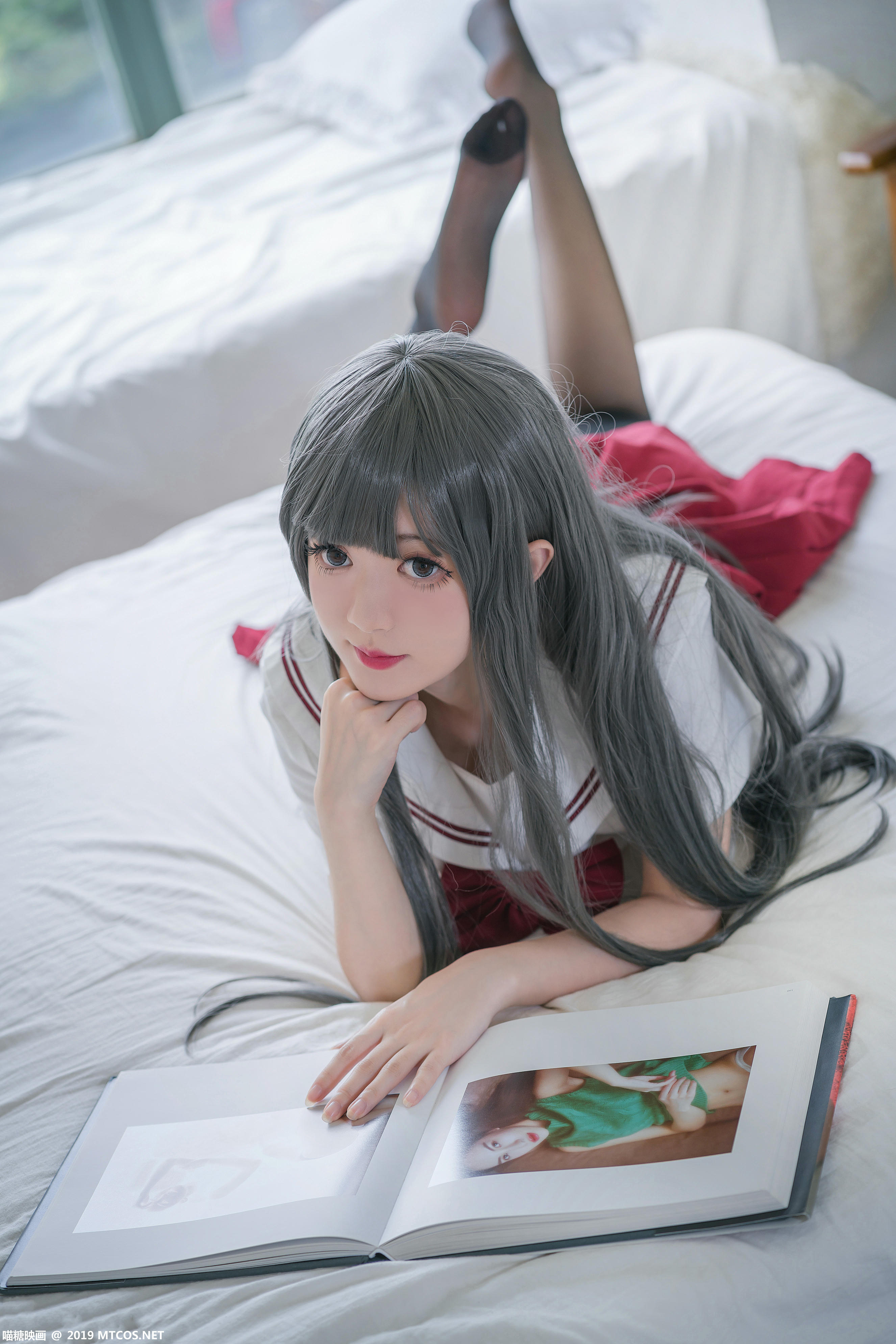 [喵糖映画] VOL.017 甜美学姐[40P／900MB]_第1集